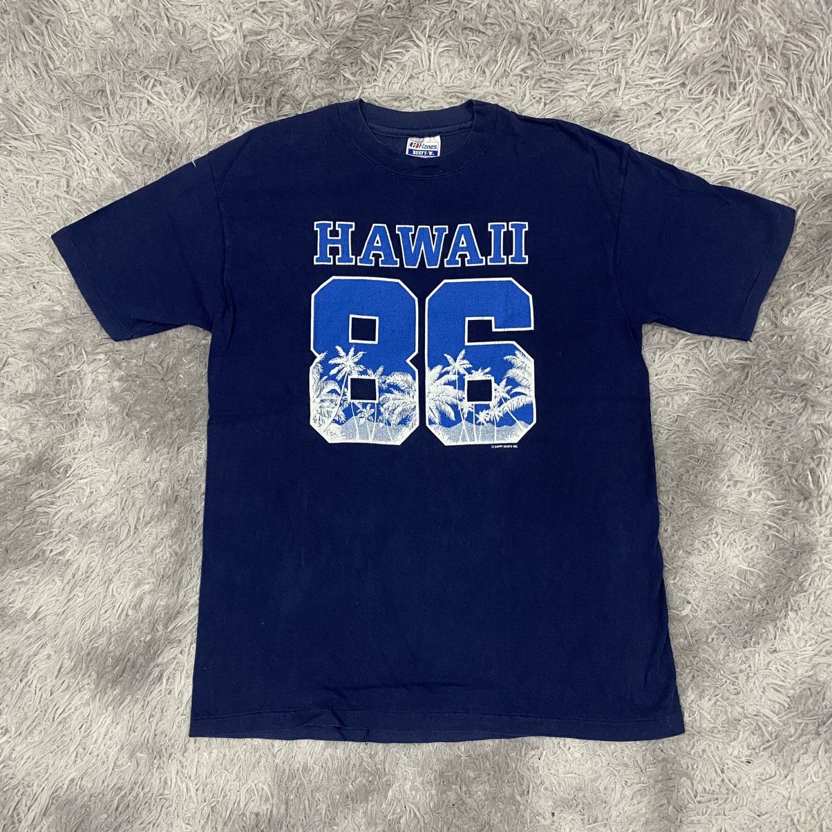 Hanes × Vintage Vintage hawaii 86 spellout Size US M / EU 48-50 / 2 - 1 Thumbnail
