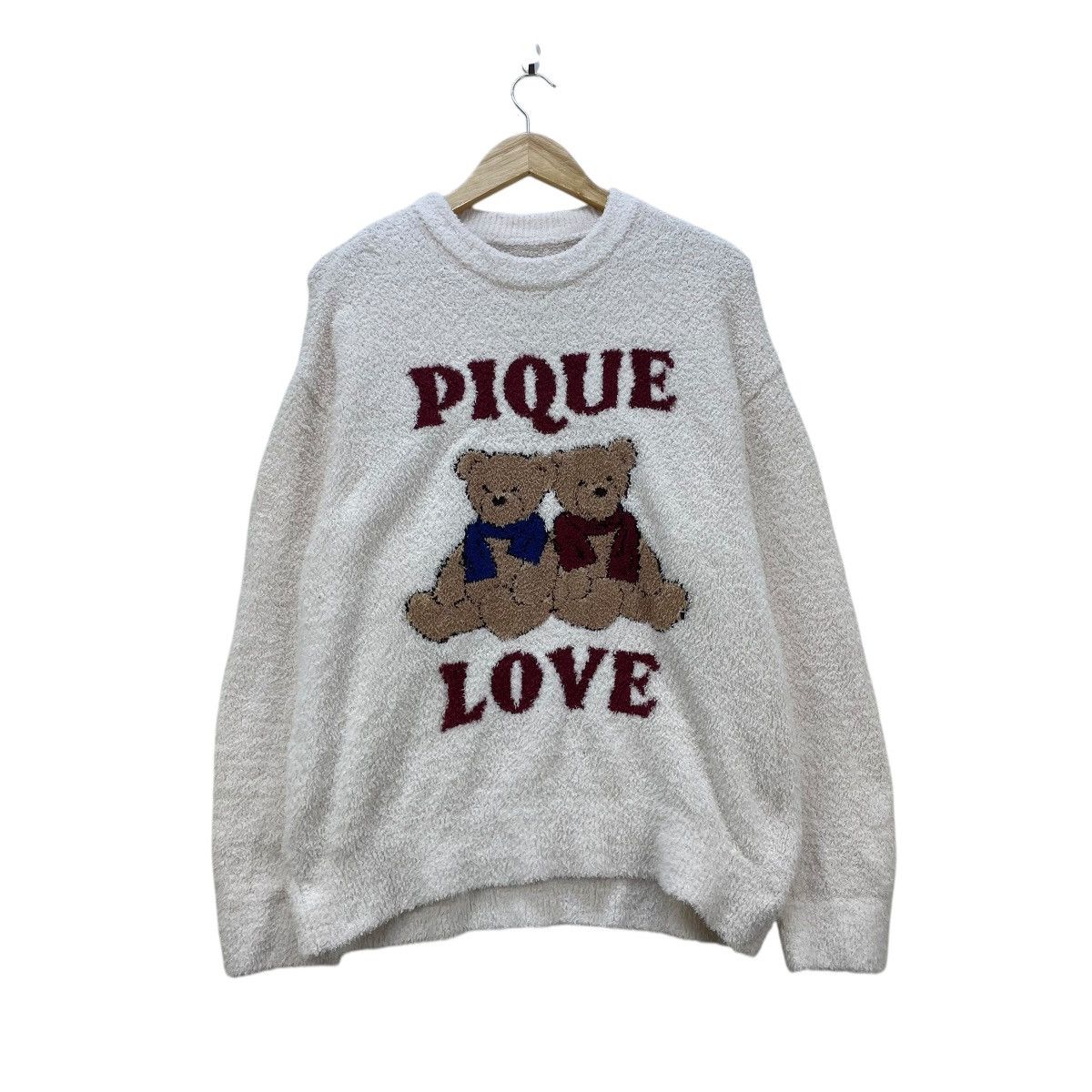 Japanese Brand Gelato Pique Holiday Bear Jacquard Pullover Size US M / EU 48-50 / 2 - 1 Thumbnail