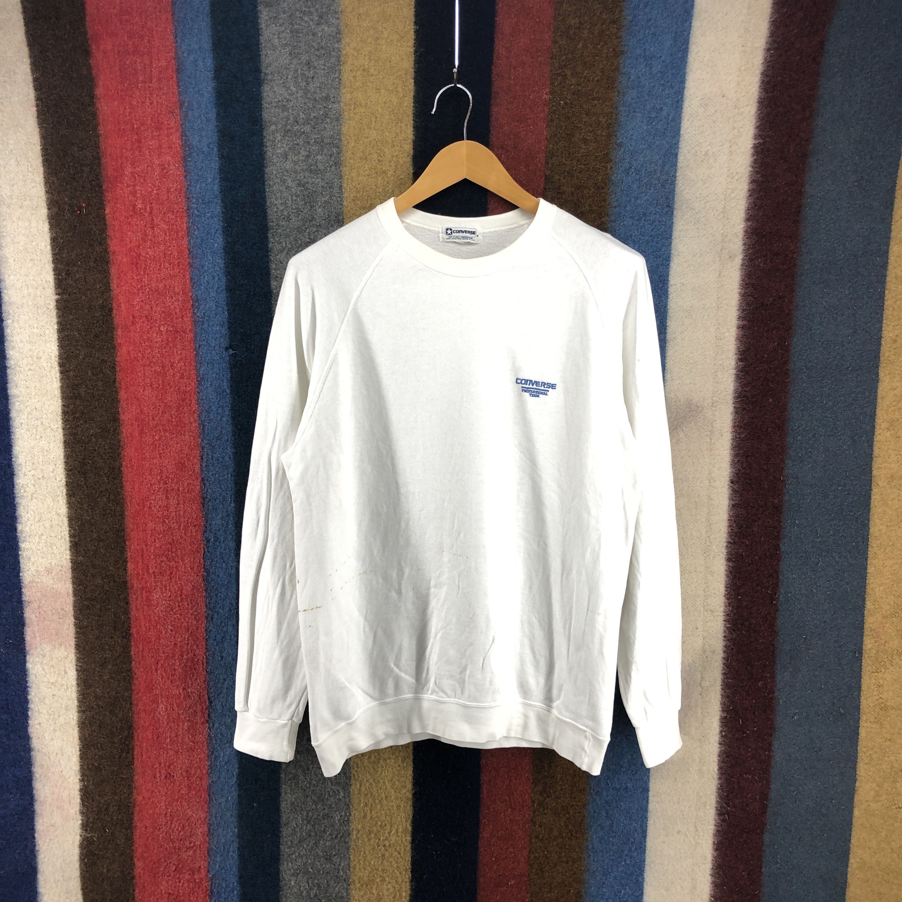 Converse 90s Vintage CONVERSE PROFESSIONAL TEAM Sweatshirt #0207/J Size US M / EU 48-50 / 2 - 1 Thumbnail