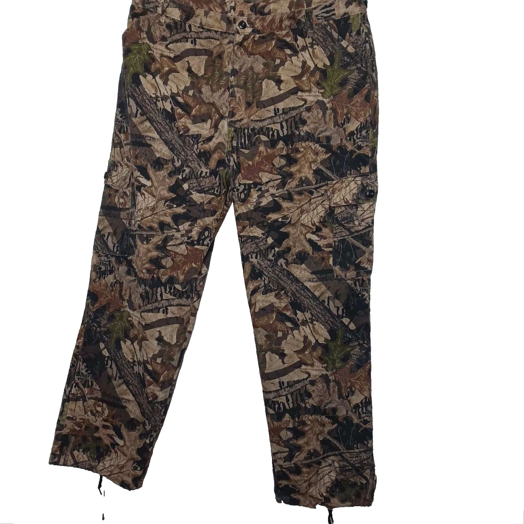AMO VINTAGE Liberty Camo Cargo Pants Mens 2XL Regular Camouflage Break Up Mossy Oak Cargo Pants Mens Size US 39 - 2 Thumbnail