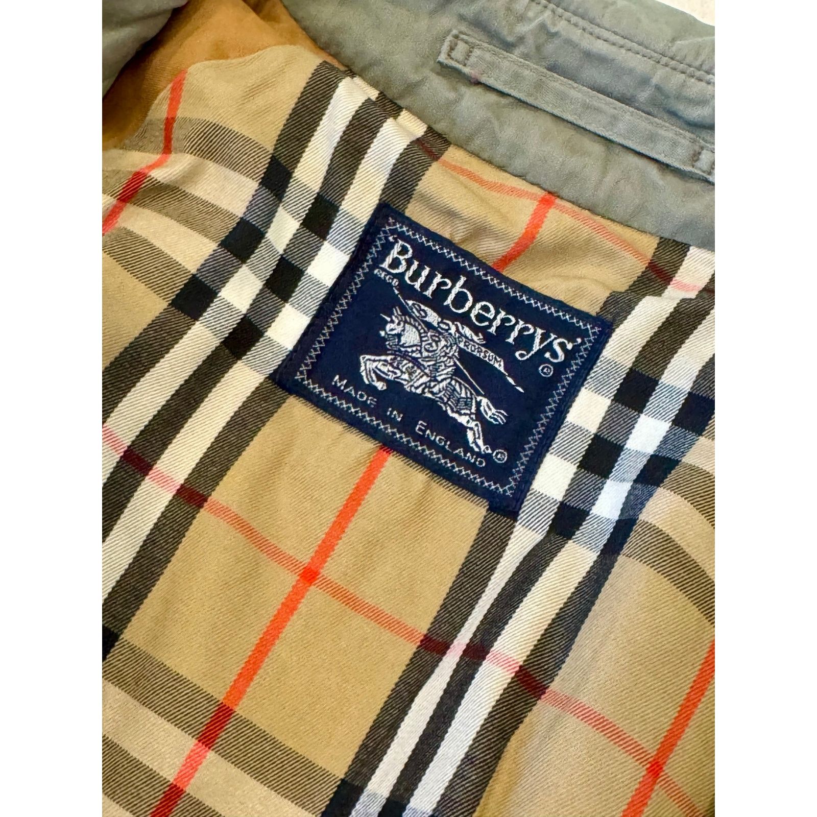 Burberry Burberrys Men's Trench Coat Iconic Vintage 100% Cotton Size US XL / EU 56 / 4 - 12 Thumbnail