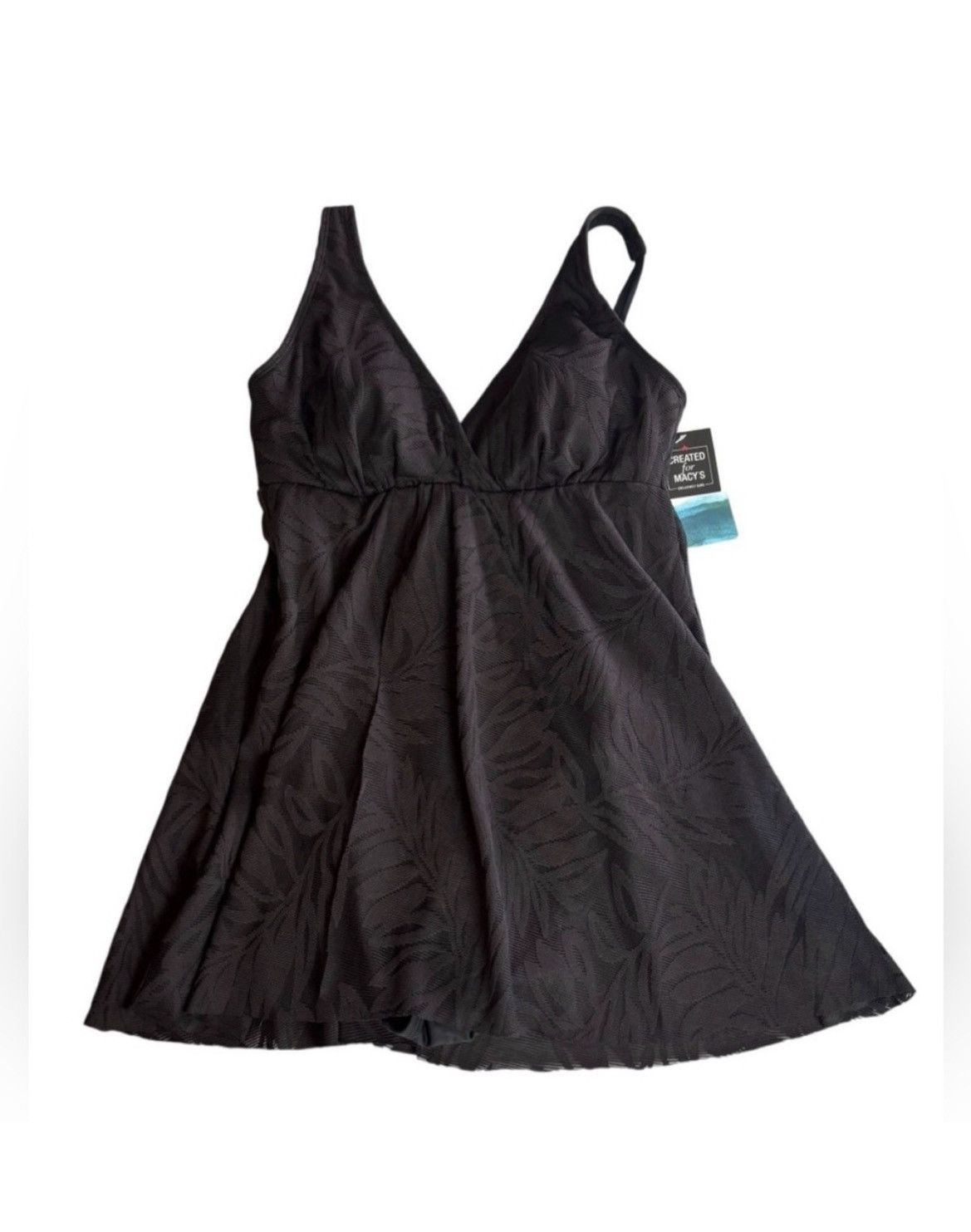 Other $112 Retail Swim Solutions Women's Flyaway Swim-dress Size XL / US 12-14 / IT 48-50 - 4 Thumbnail