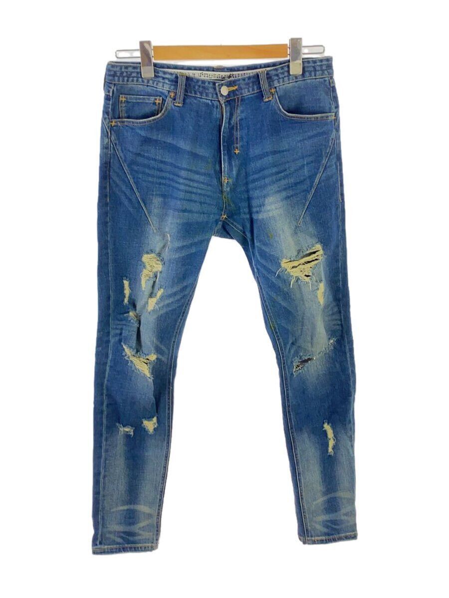 Number (N)ine Distressed Jeans Size US 32 / EU 48 - 1 Thumbnail