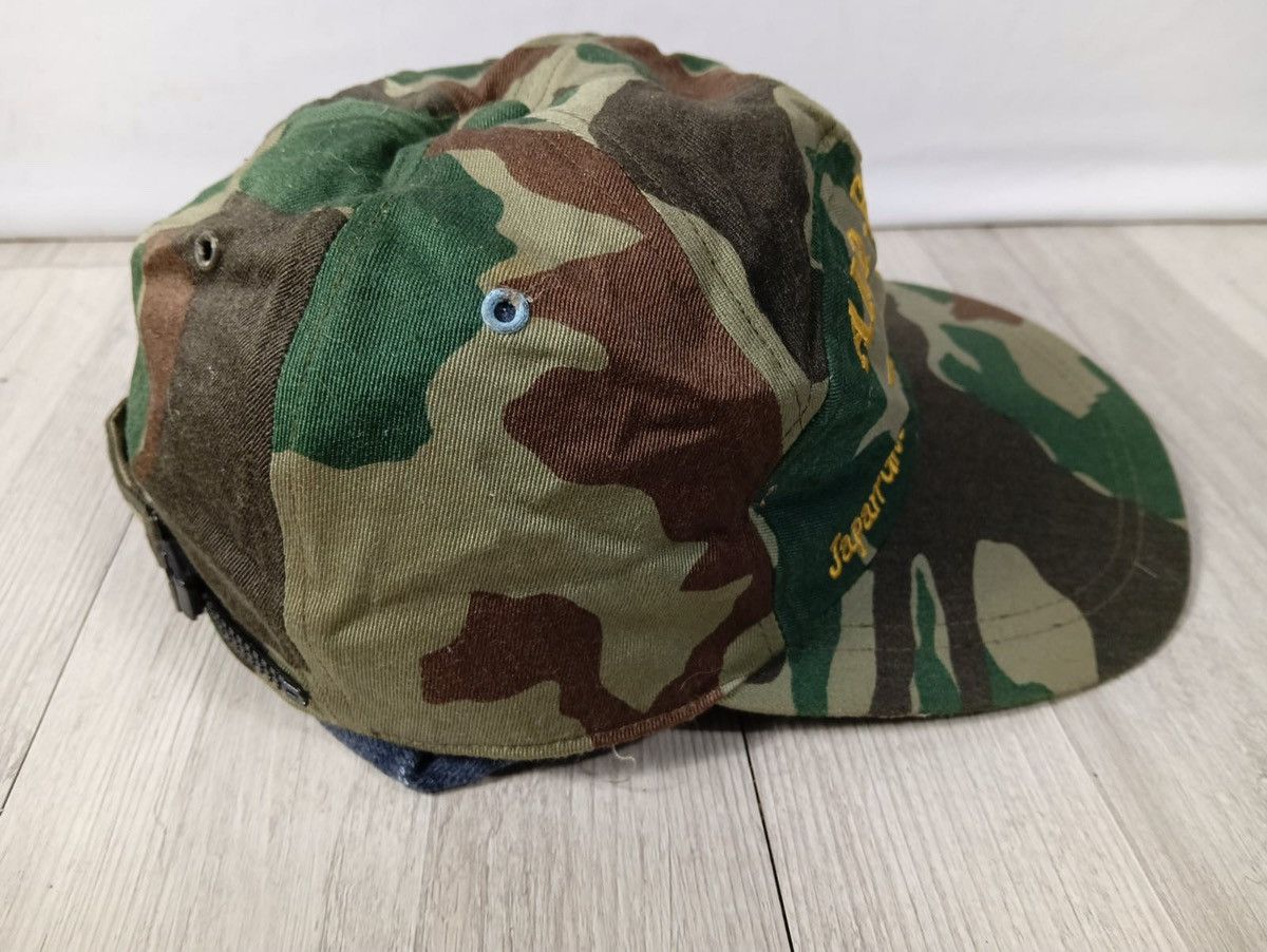Vintage Vintage cap AIR BORNE JAPAN GROUND SOLF DEFENCE FORCE Size 38 - 4 Thumbnail
