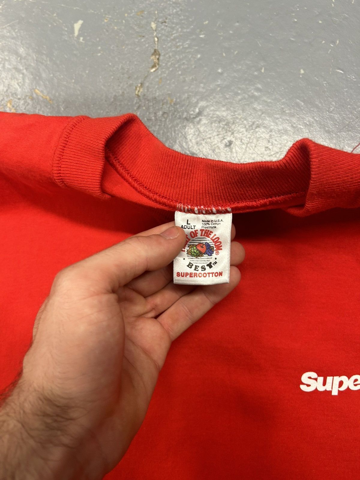 Vintage Crazy Vintage 90s Essential Red Supercom Tech Robot T-Shirt Size US L / EU 52-54 / 3 - 4 Thumbnail