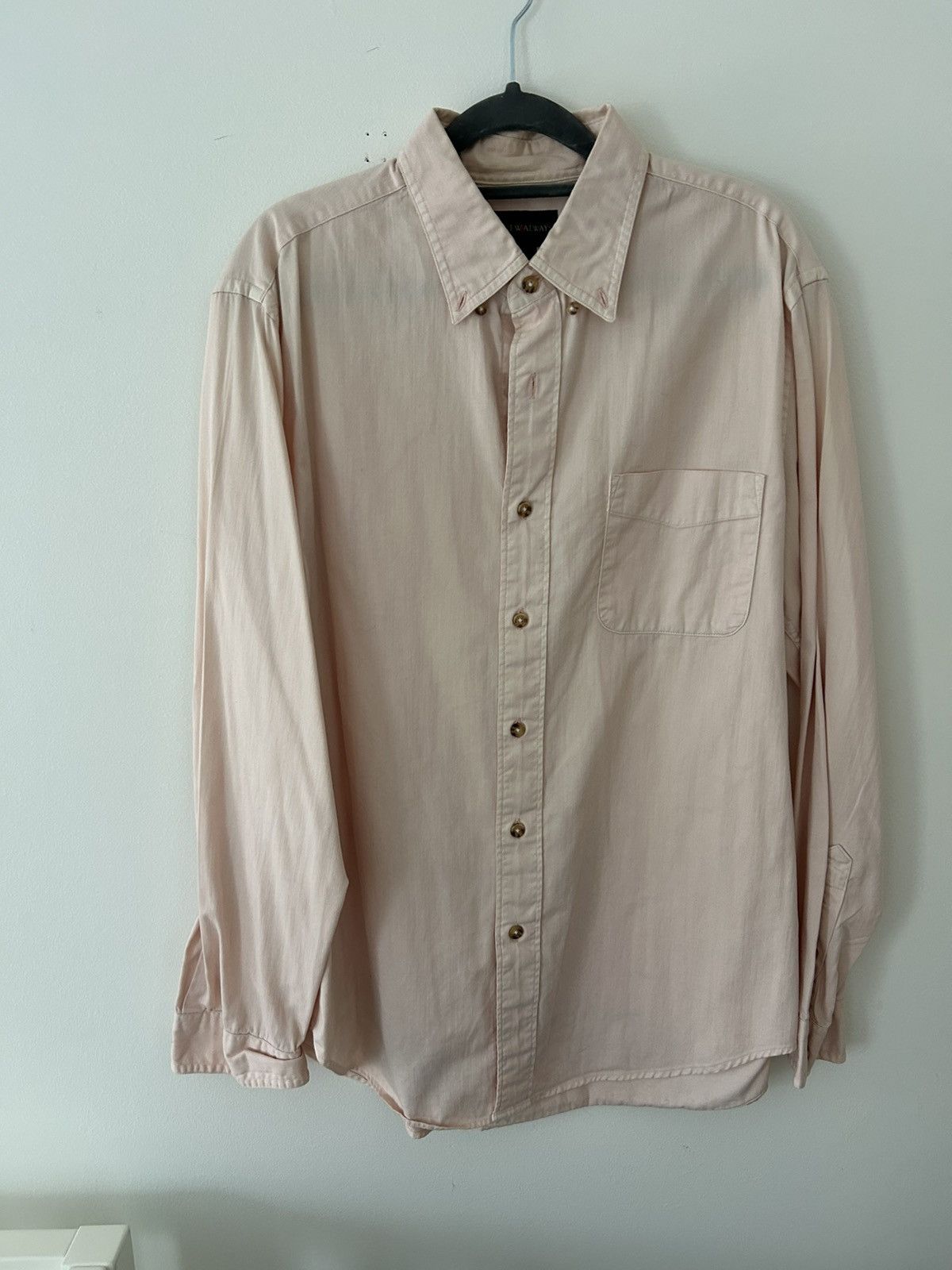 J.Crew VINTAGE J Crew light pink OCBD Size US M / EU 48-50 / 2 - 1 Thumbnail