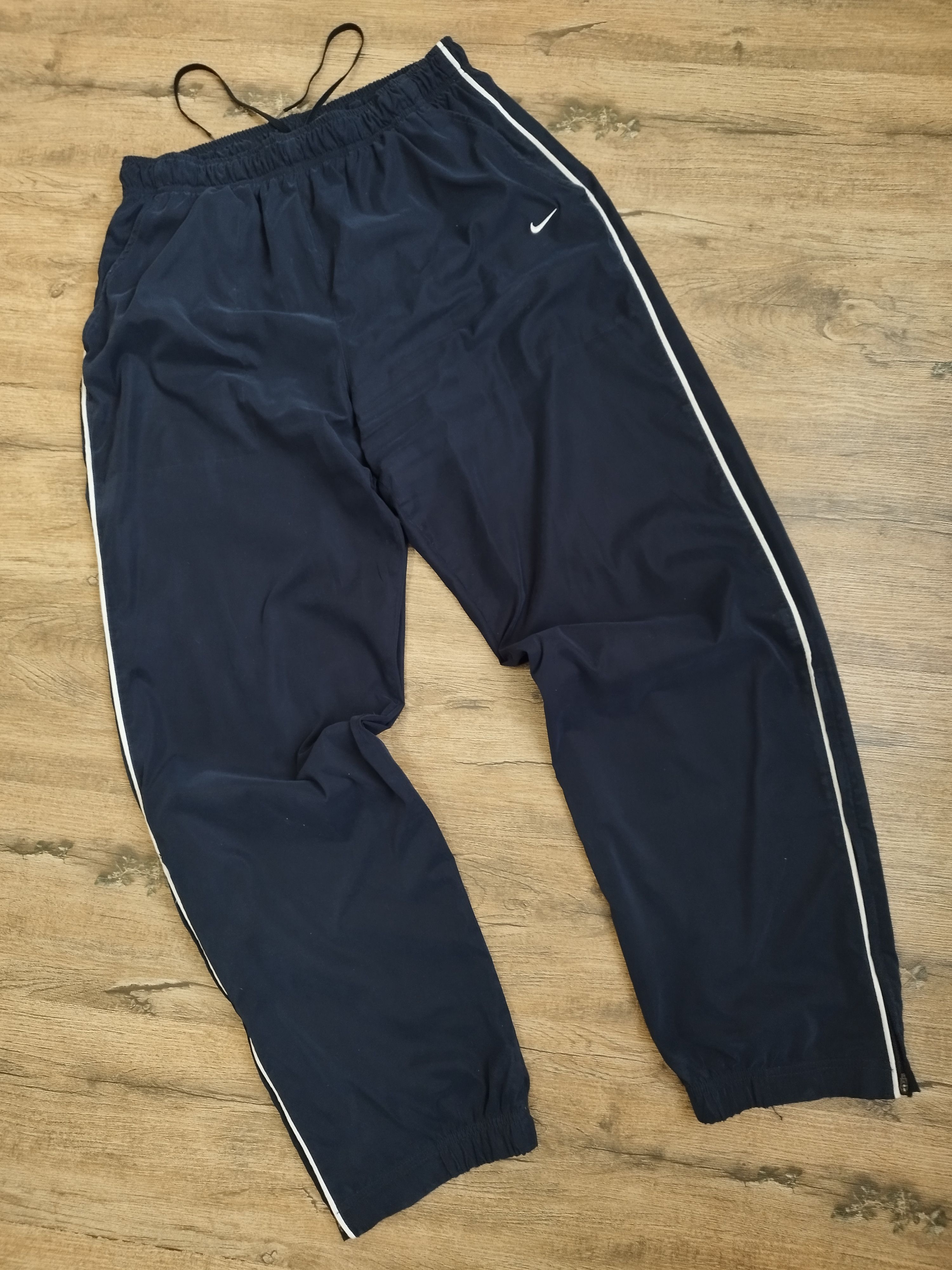 Nike Nike Vintage Tracksuit Set Jacket & Track Pants - Navy Blue Size US L / EU 52-54 / 3 - 12 Thumbnail