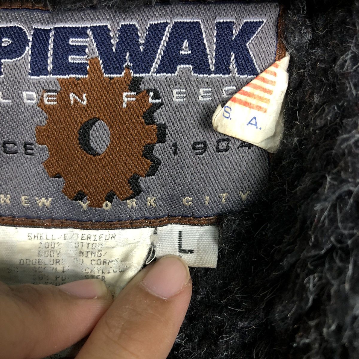 I. Spiewak And Sons 📌Vintage Bomber Jacket I.Spiewak Usa Buzz Ricksons Size US L / EU 52-54 / 3 - 21 Thumbnail