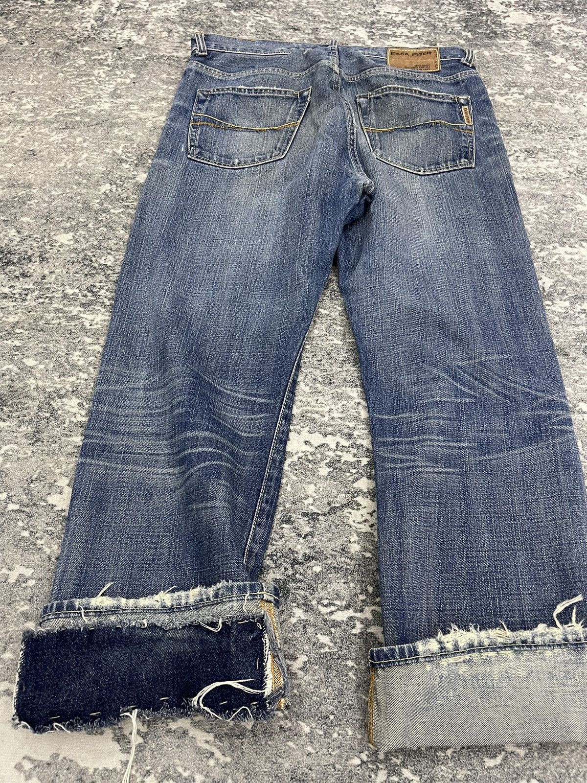Vintage Vintage Ezra Fitch Salvage Denim Selvedge Size US 30 / EU 46 - 17 Thumbnail