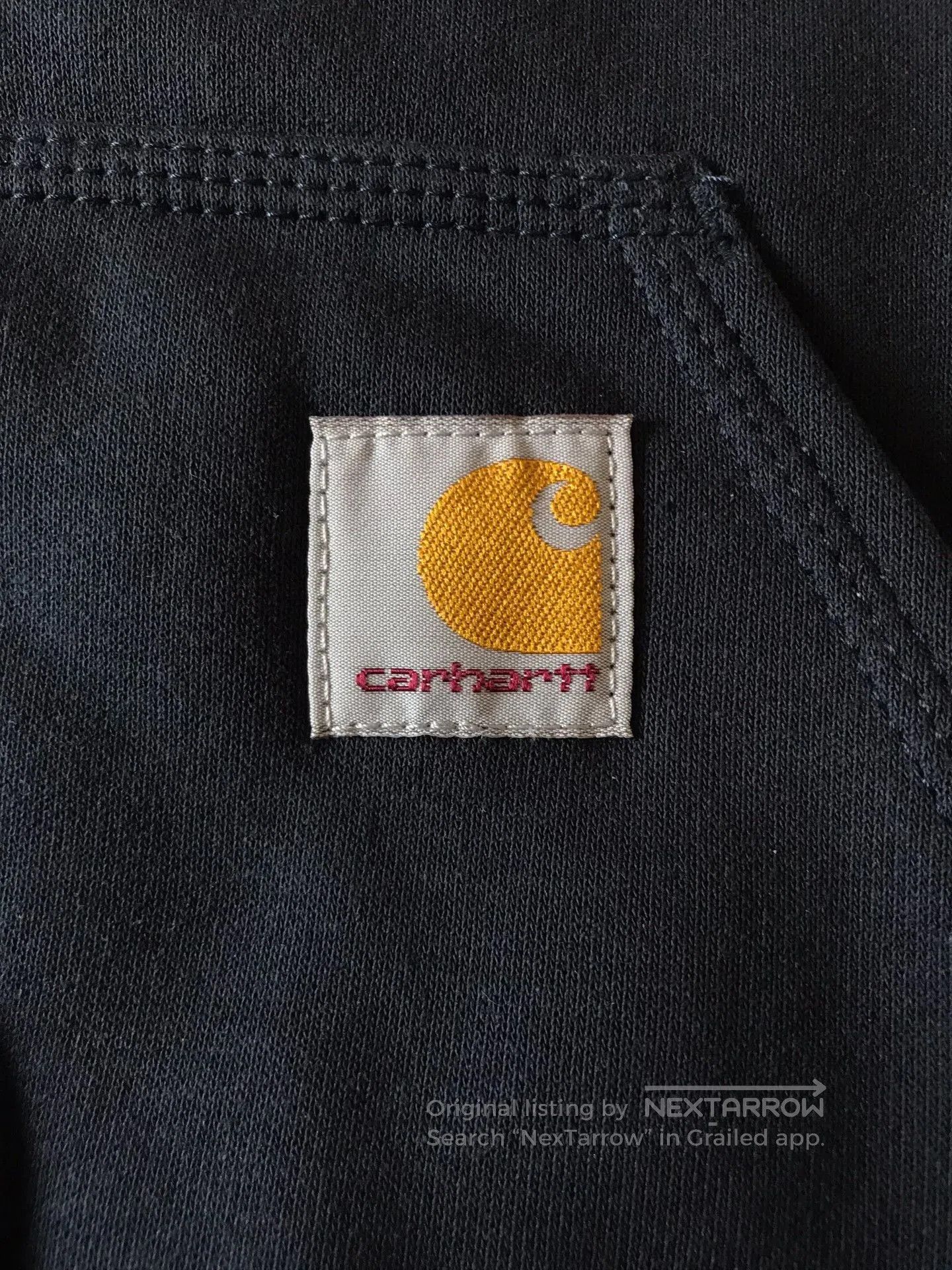 Carhartt Carhartt K288 472 Navy Hooded Sweatshirt. Size US L / EU 52-54 / 3 - 5 Thumbnail