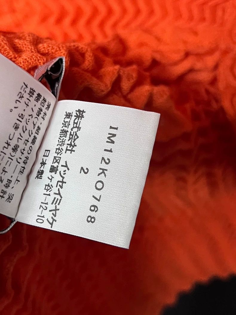 Issey Miyake Issey Miyake size:2 Orange mainline knitted long-sleeved c Size XS / US 0-2 / IT 36-38 - 4 Thumbnail