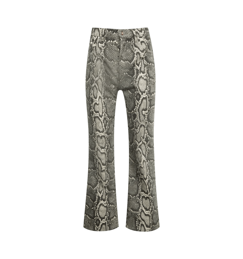 Gabriela Hearst o1h1sh11225 Ezra Bootcut Jean in Grey Size 25" / US 0 / IT 36 - 1 Thumbnail