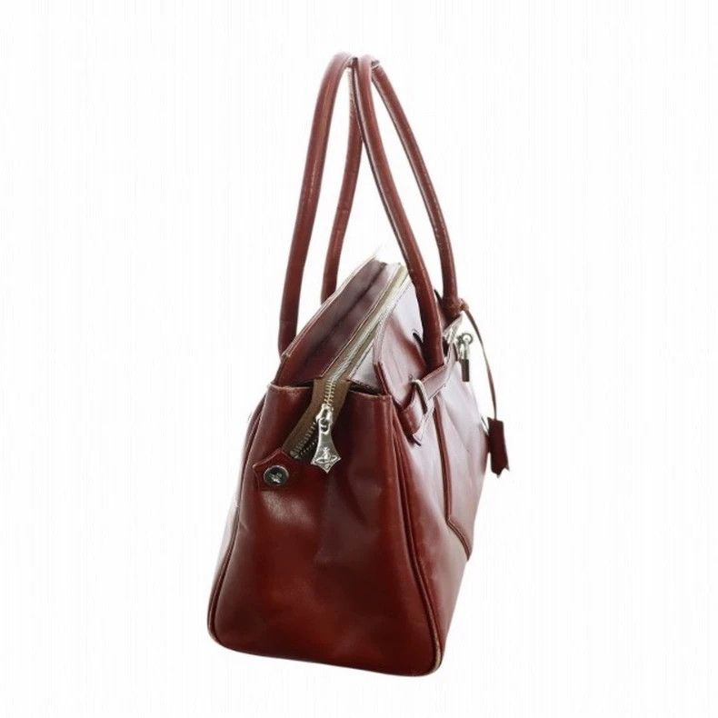 Vivienne Westwood Vivienne Westwood Red brown Nanjing lock platinum bag Size ONE SIZE - 4 Thumbnail