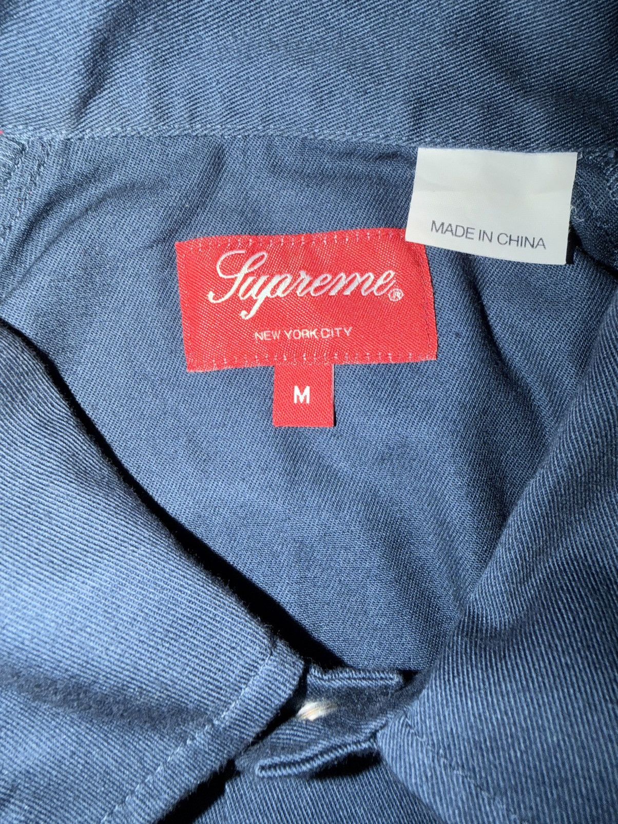 Supreme Supreme Fuck Everything Work Shirt Size US M / EU 48-50 / 2 - 4 Thumbnail