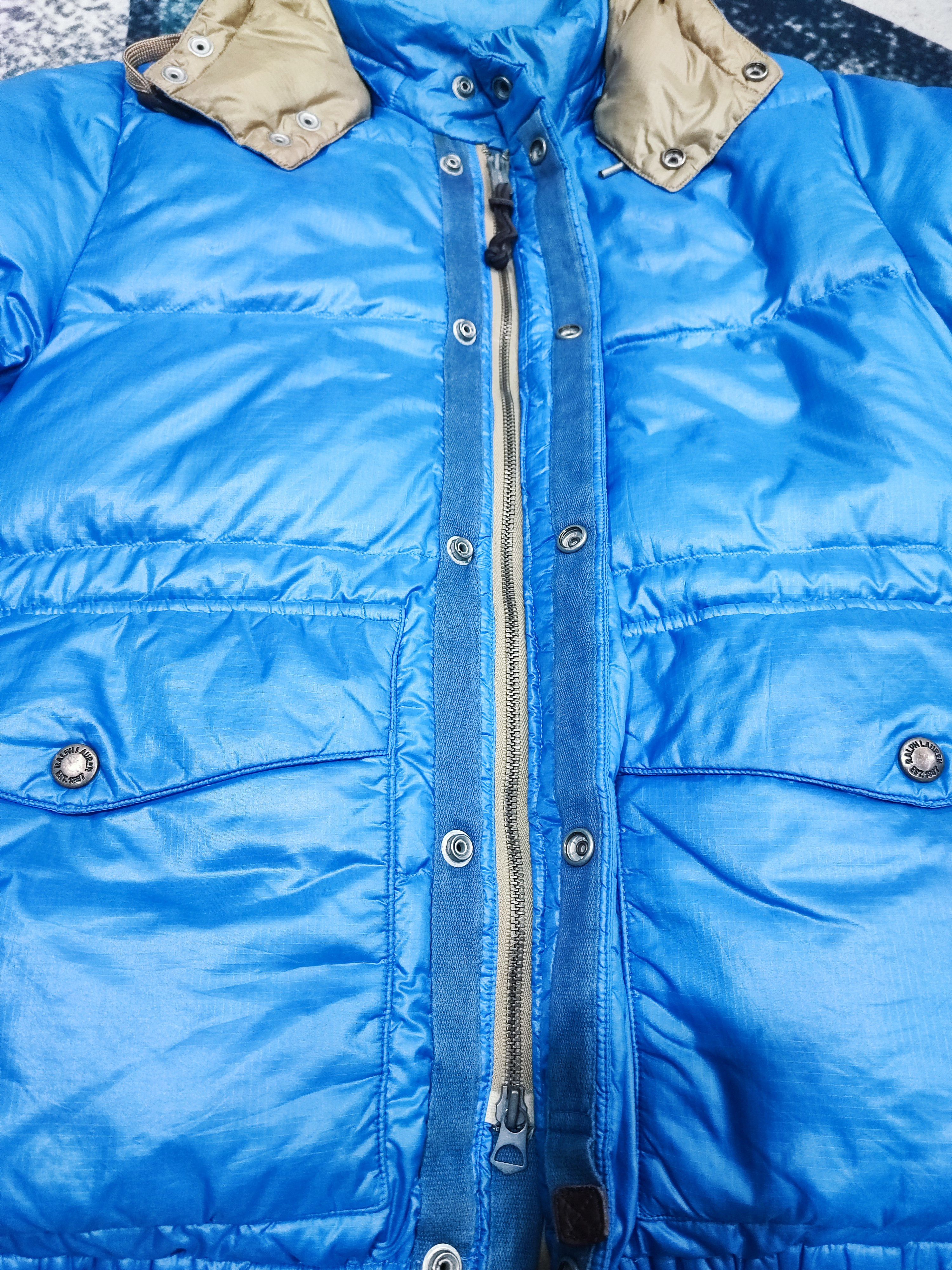 Polo Ralph Lauren Vintage Polo Ralph Lauren Glossy Blue Down Puffer Jacket Size US S / EU 44-46 / 1 - 5 Thumbnail