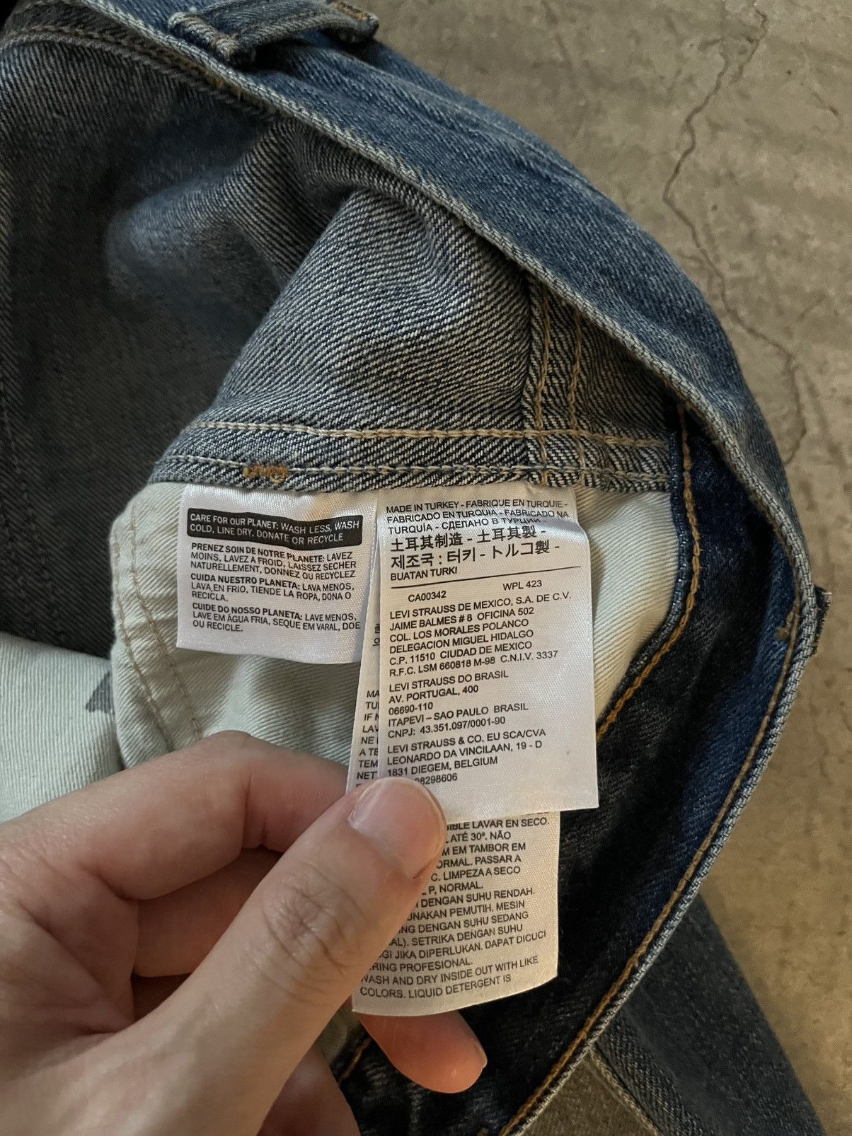 Levi's Levi's Vintage Clothing Patched Jeans Size US 32 / EU 48 - 5 Thumbnail
