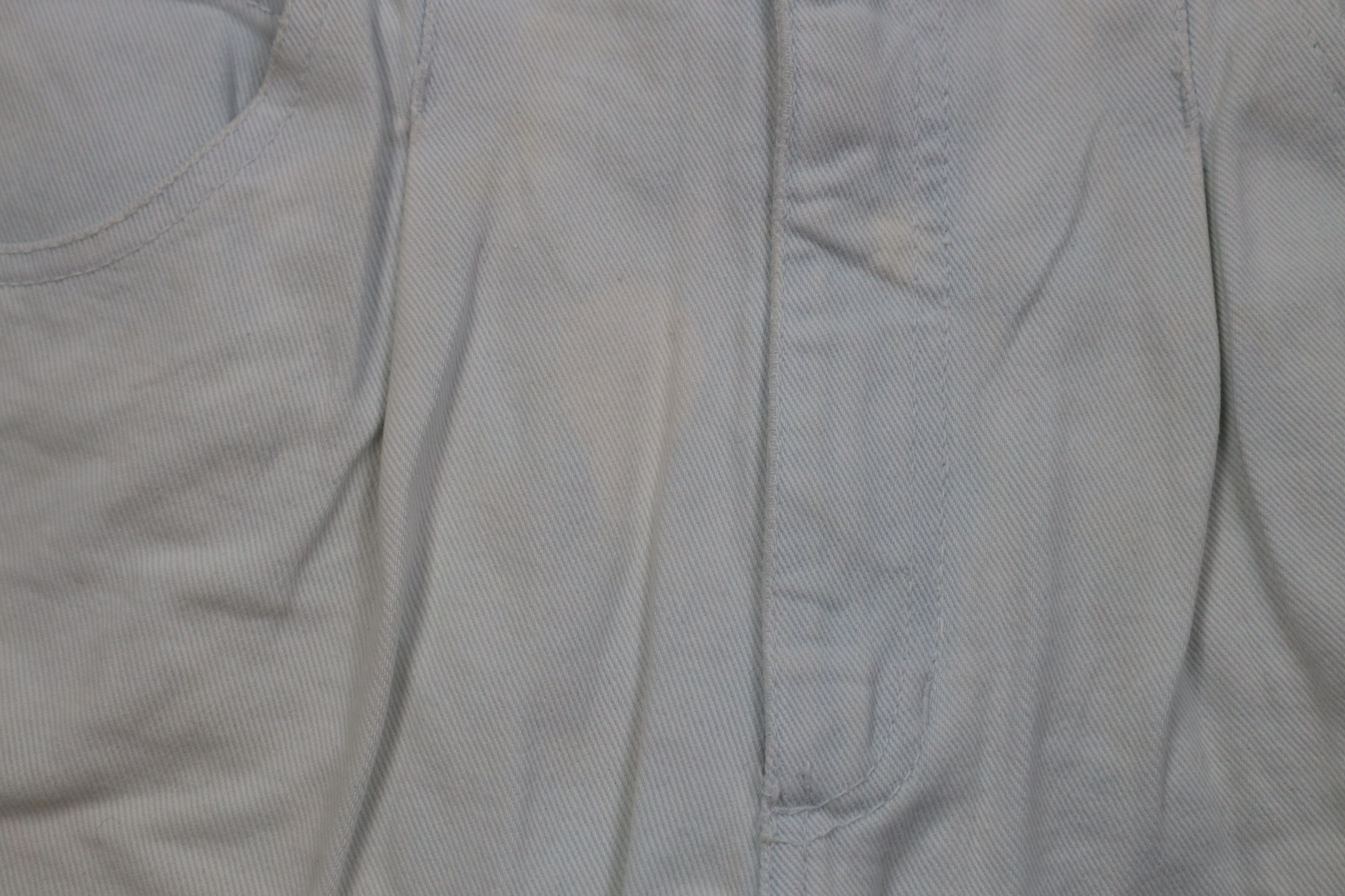 Vintage Vintage 90s Streetwear Baggy Pleated Denim Jean Shorts Blue Size 32" / US 10 / IT 46 - 6 Thumbnail