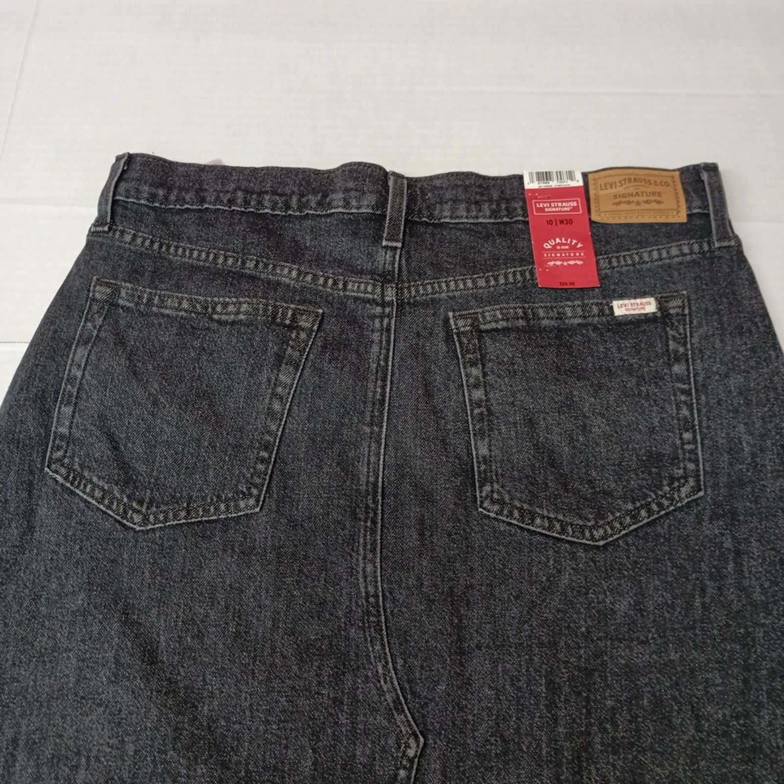 Levi's Levi Strauss Signature Mid Rise Black Maxi Skirt Size 10 W30 Size 30" / US 8 / IT 44 - 13 Thumbnail