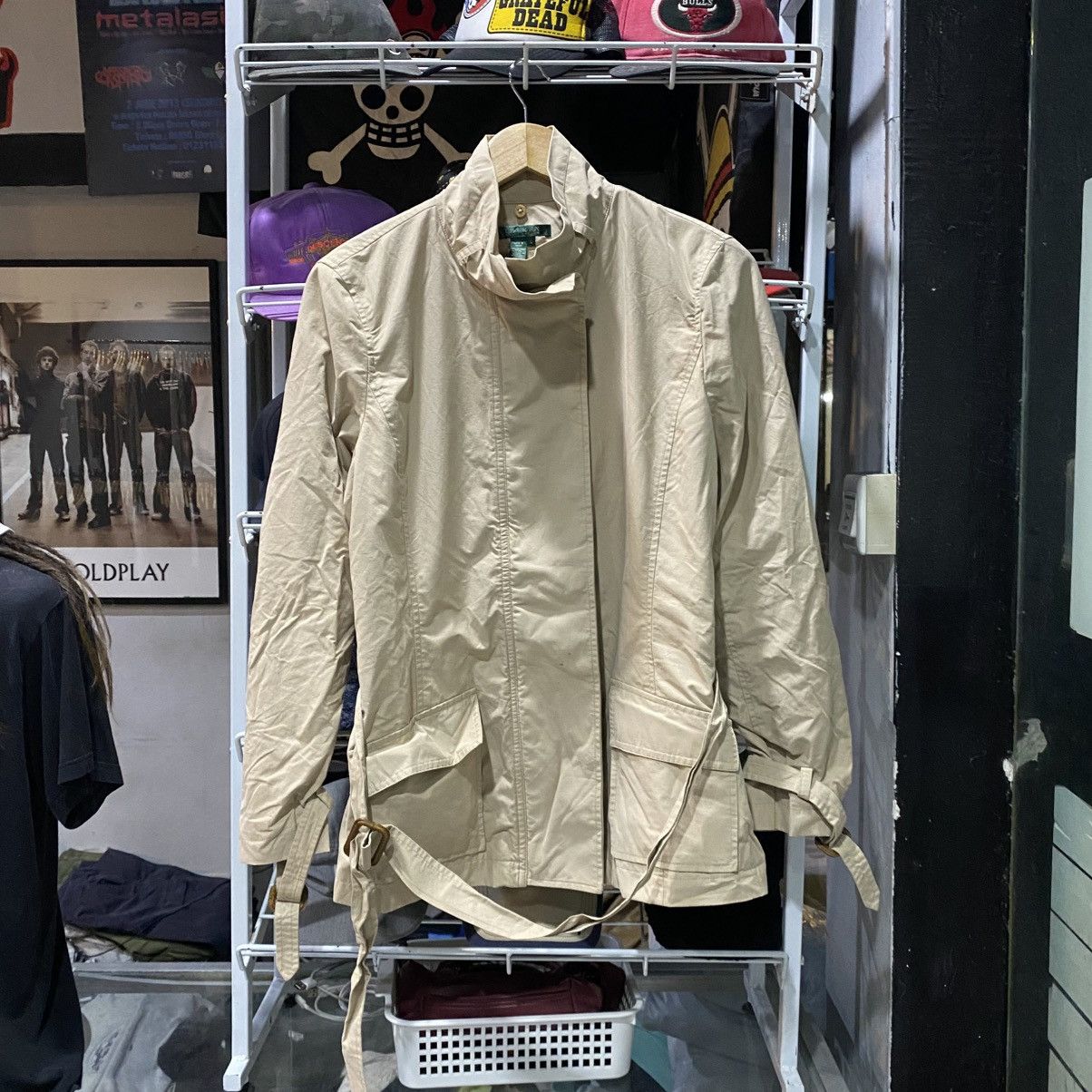 Lauren Ralph Lauren Lauren Ralph Lauren Trench Coat Jacket Size L / US 10 / IT 46 - 1 Thumbnail