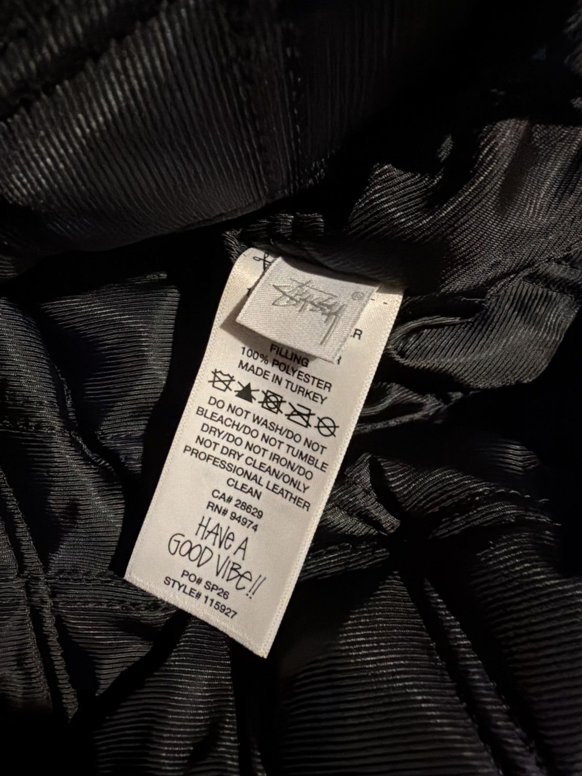 Stussy Stussy snake garage leather jacket large Size US L / EU 52-54 / 3 - 6 Thumbnail