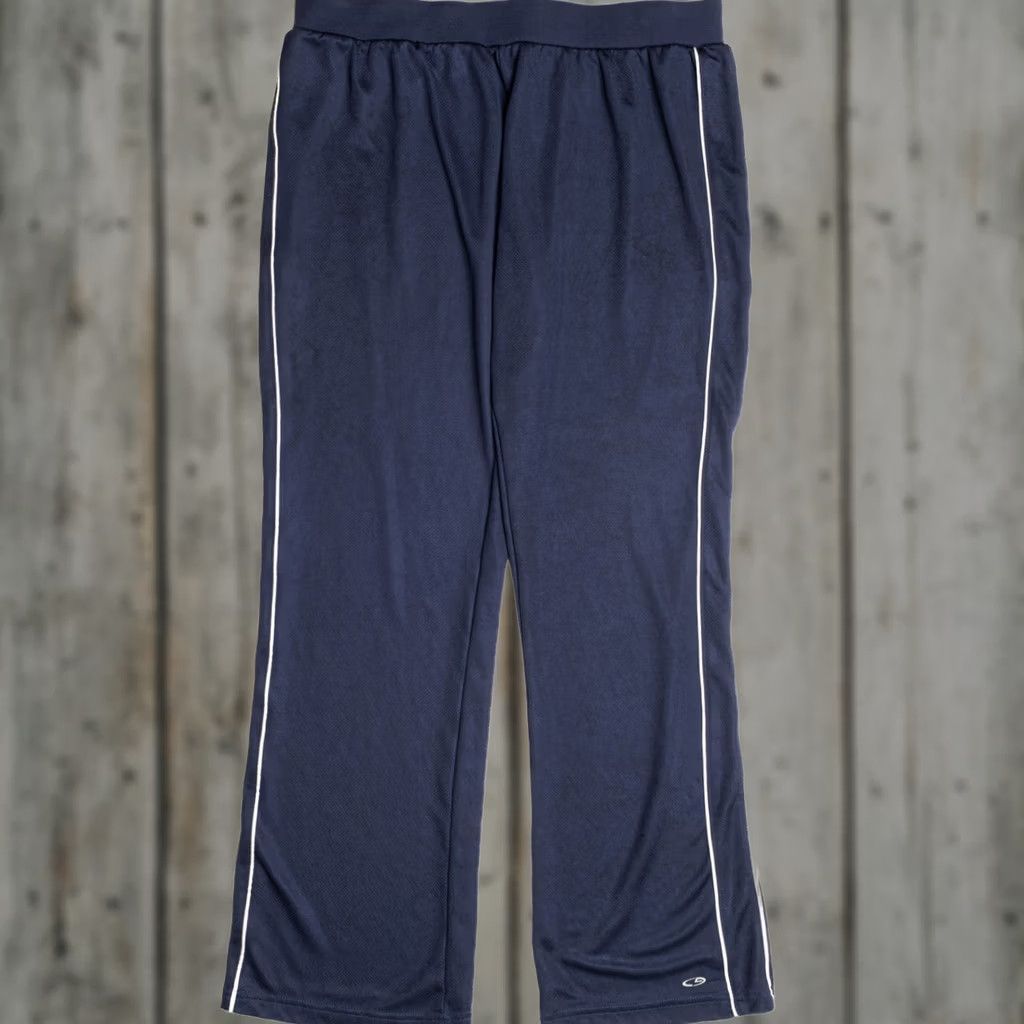 Champion VINTAGE Champion Track Pants 926 Medium Blue Polyester Mens Size US 31 - 1 Thumbnail