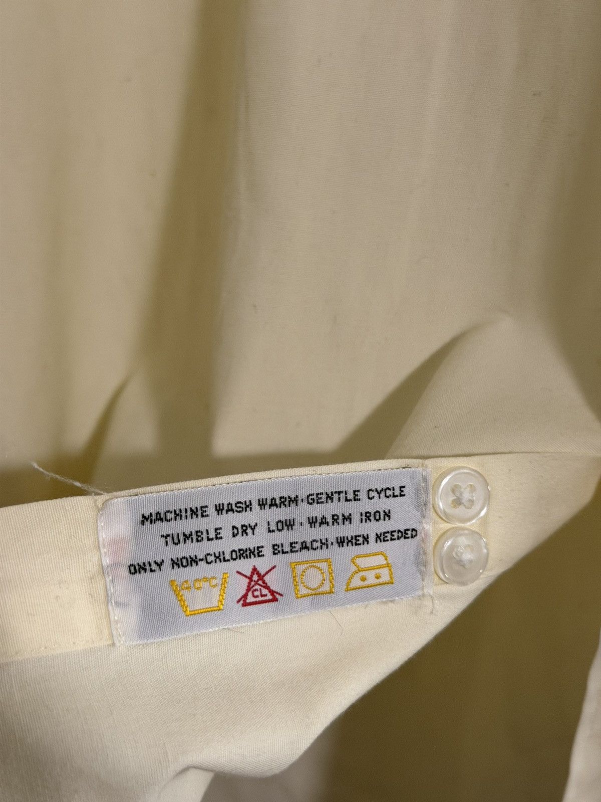 Yves Saint Laurent Vintage YSL mens button down formal shirt Size US XL / EU 56 / 4 - 5 Thumbnail