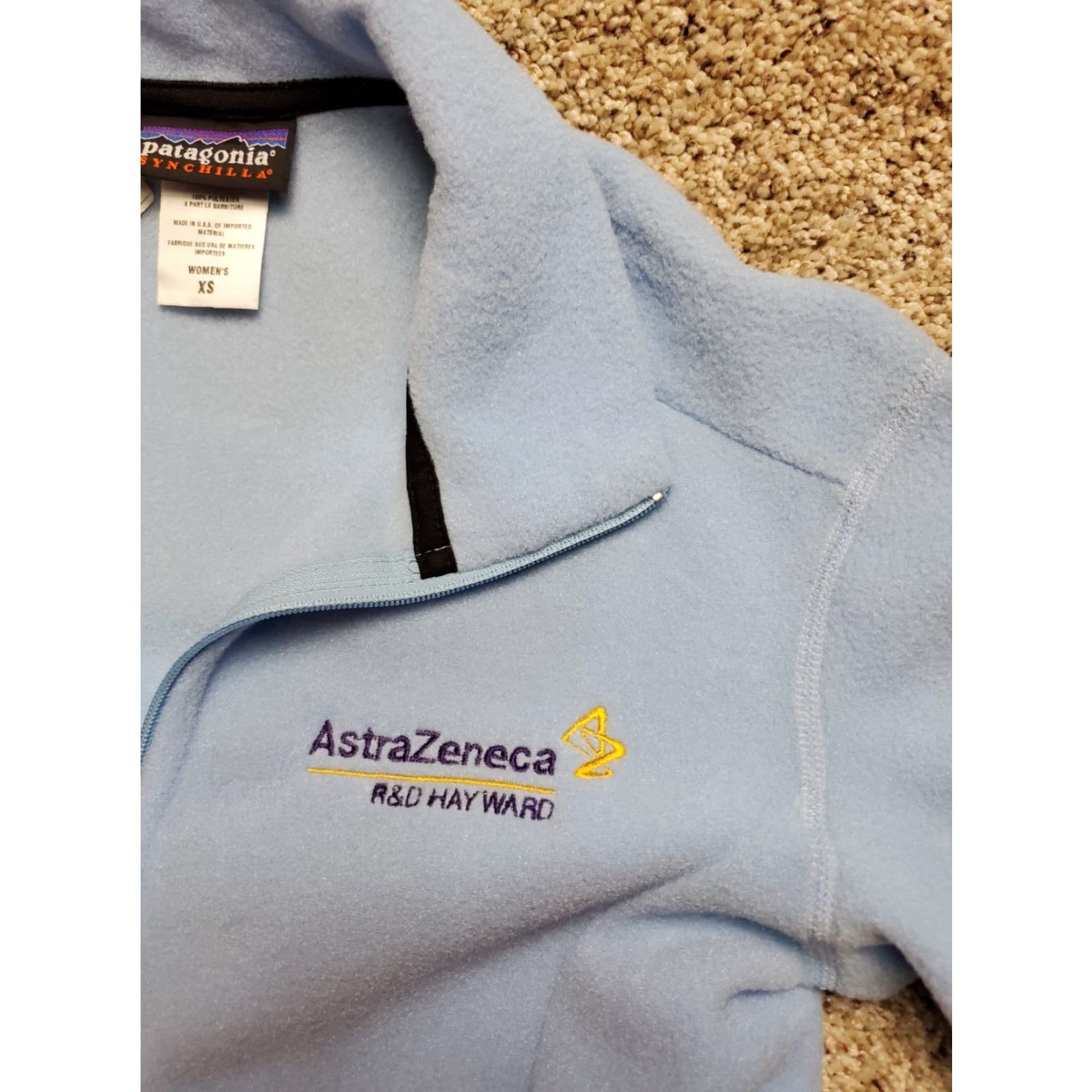 Patagonia Patagonia Jacket XS Womens Blue Full Zip Fleece Pockets NWT El Capilene Synchilla Lightweight Casual Travel Regular Fit Solid Long Sleeve Mid-Length Size XS / US 0-2 / IT 36-38 - 6 Thumbnail