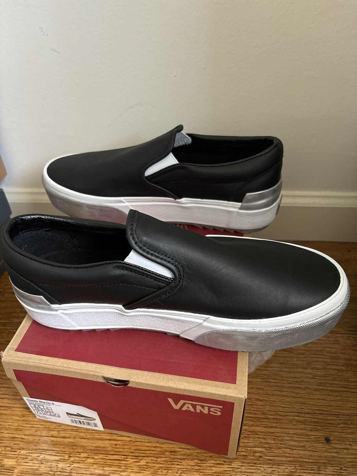 Vans Vans classic slip on - S SILVER *never worn* Size US 10 / IT 40 - 2 Thumbnail