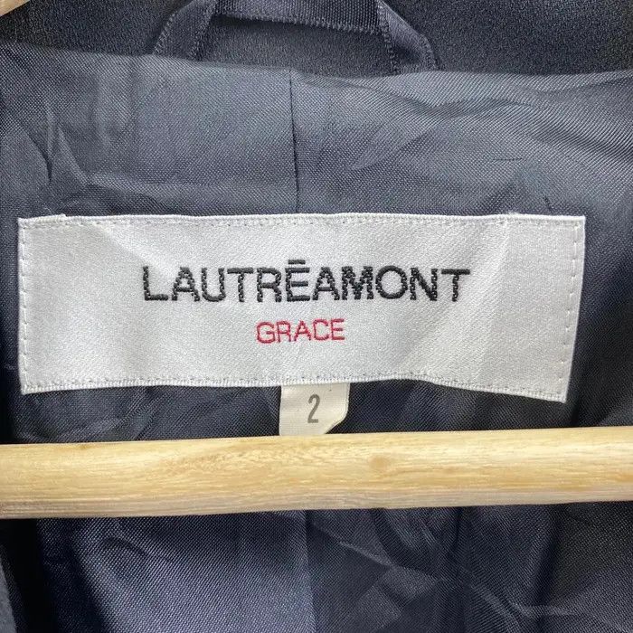 Vintage Vtg LAUTREAMONT GRACE PARIS Designer 1 Button Blazer Size S / US 4 / IT 40 - 4 Thumbnail