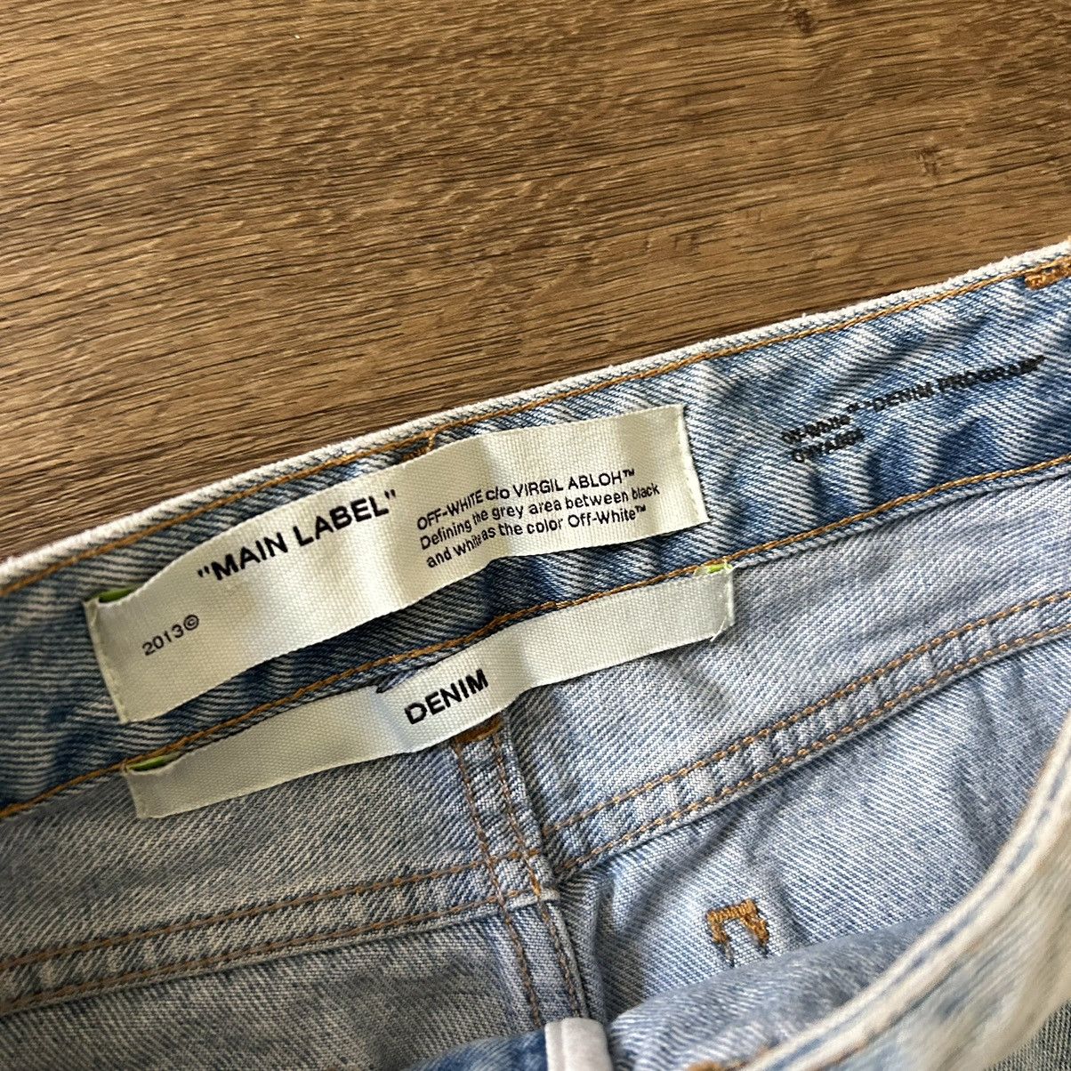 Off-White Off white denim jeans pink Size 25" / US 0 / IT 36 - 2 Thumbnail