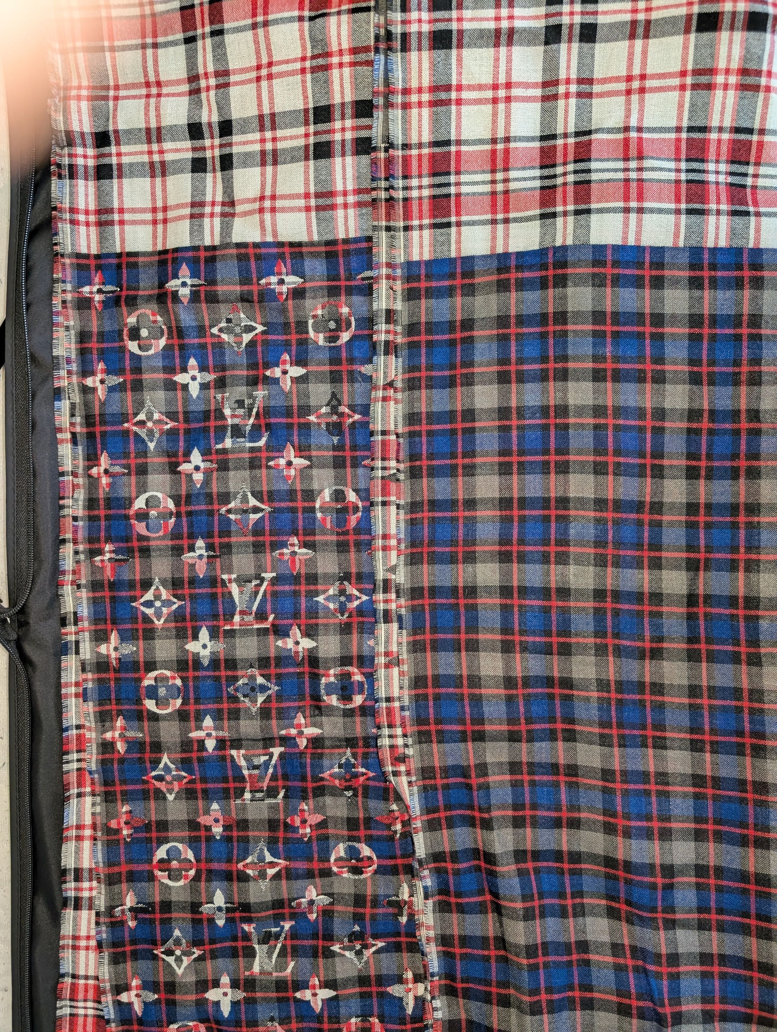 Louis Vuitton LOUIS VUITTON LV MONOGRAM BLUE/RED/WHITE - Size ONE SIZE - 6 Thumbnail