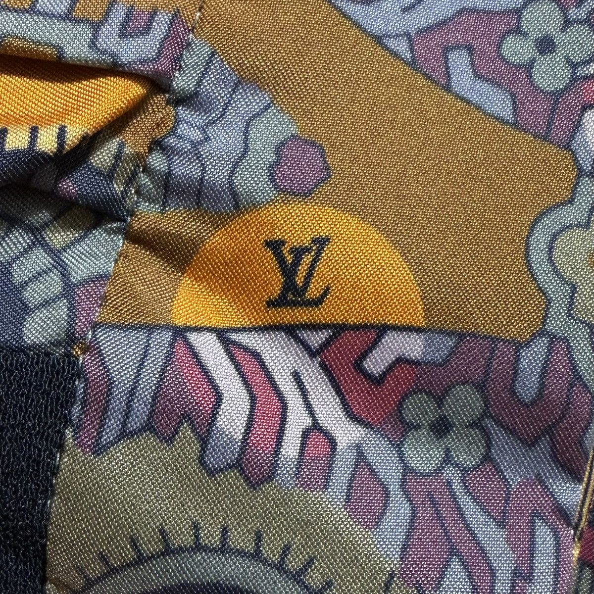 Louis Vuitton Authentic Louis Vuitton Paisley Print Short Sleeve Dress 34 Size XS / US 0-2 / IT 36-38 - 9 Thumbnail