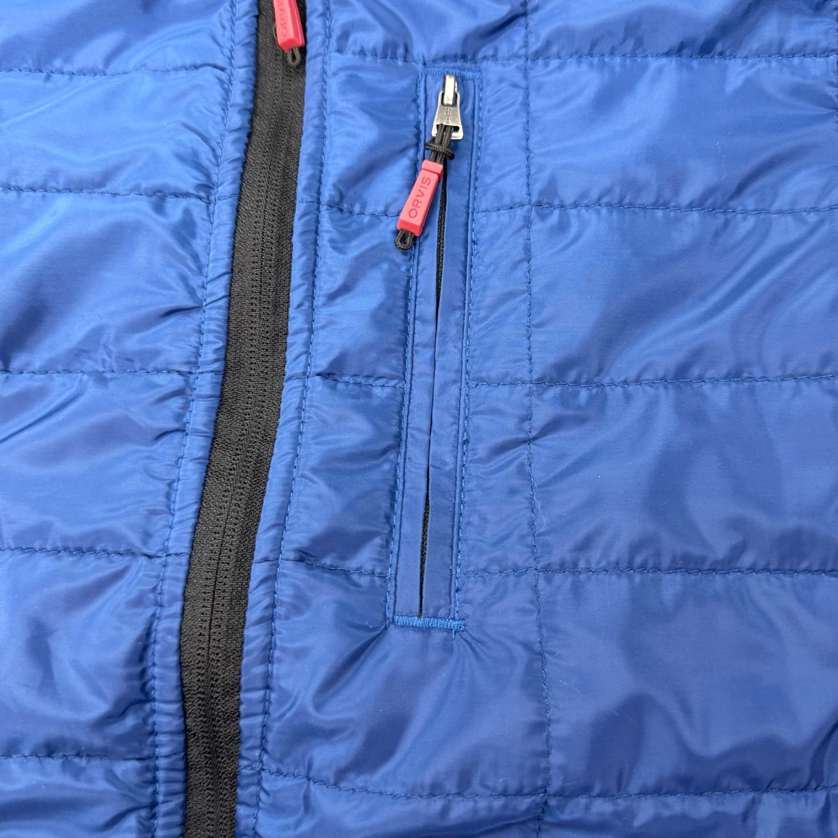 Orvis Orvis Jacket Mens XL Blue Quilted Lined Full Zip Outdoor Casual Size US XL / EU 56 / 4 - 3 Thumbnail