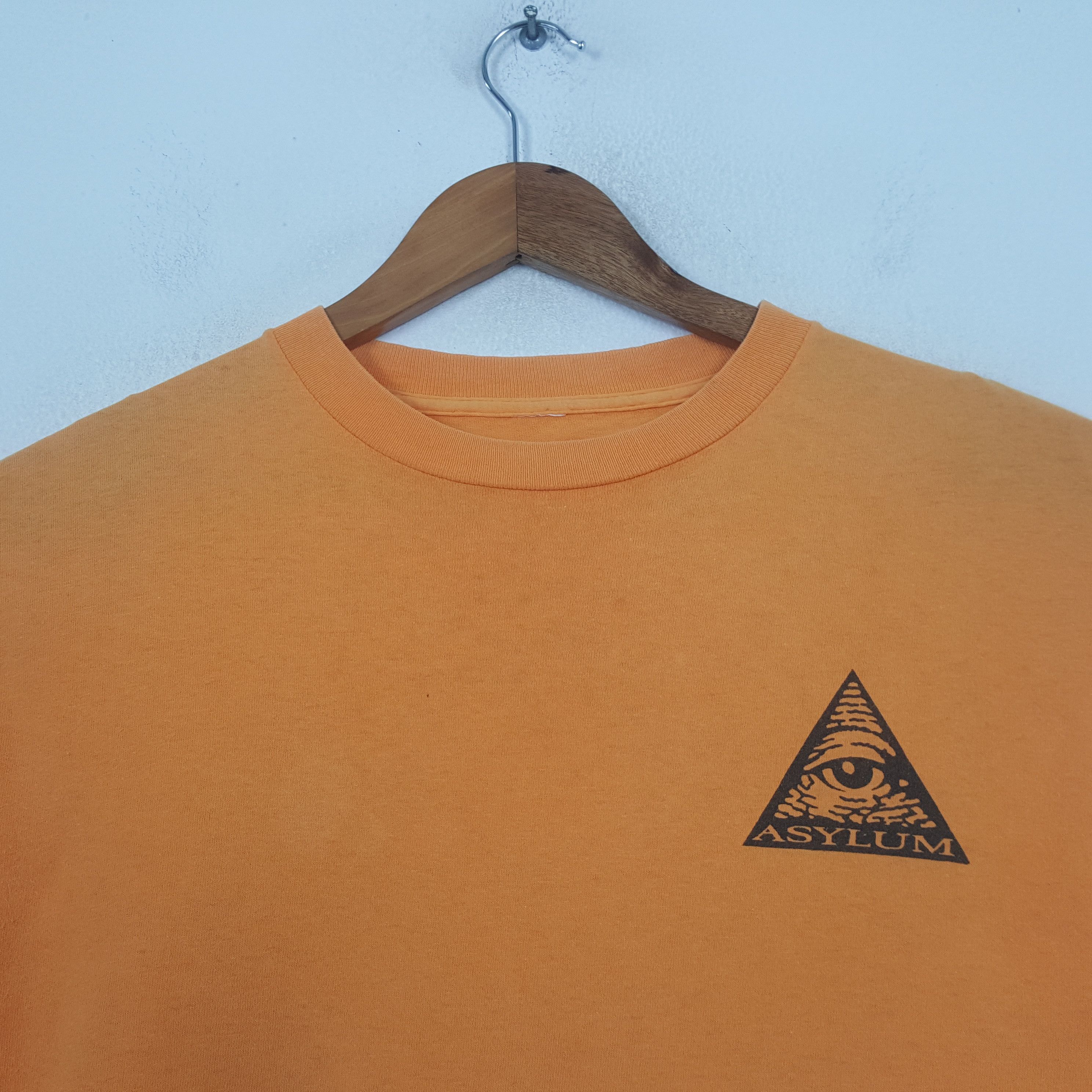 Other Vintage Asylum Skateboard Style Streetwear T-shirt RR1 Size US L / EU 52-54 / 3 - 4 Thumbnail