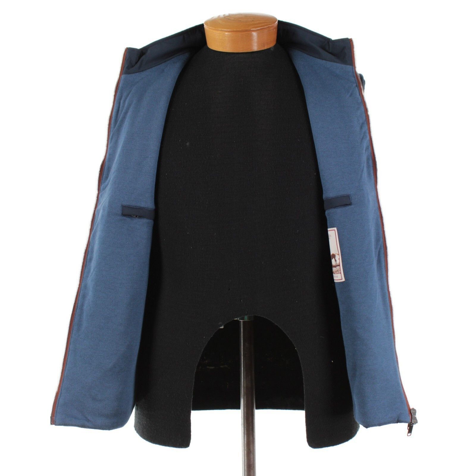 Luciano Barbera Luciano Barbera Vest Size M US In Blue Polyester Size US M / EU 48-50 / 2 - 5 Thumbnail