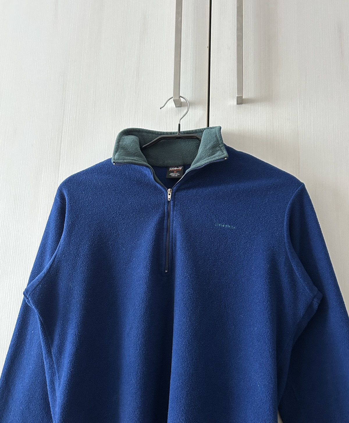 Patagonia × Vintage Vintage Patagonia Capilene 1/4 zip fleece mens sweaters Size US M / EU 48-50 / 2 - 2 Thumbnail