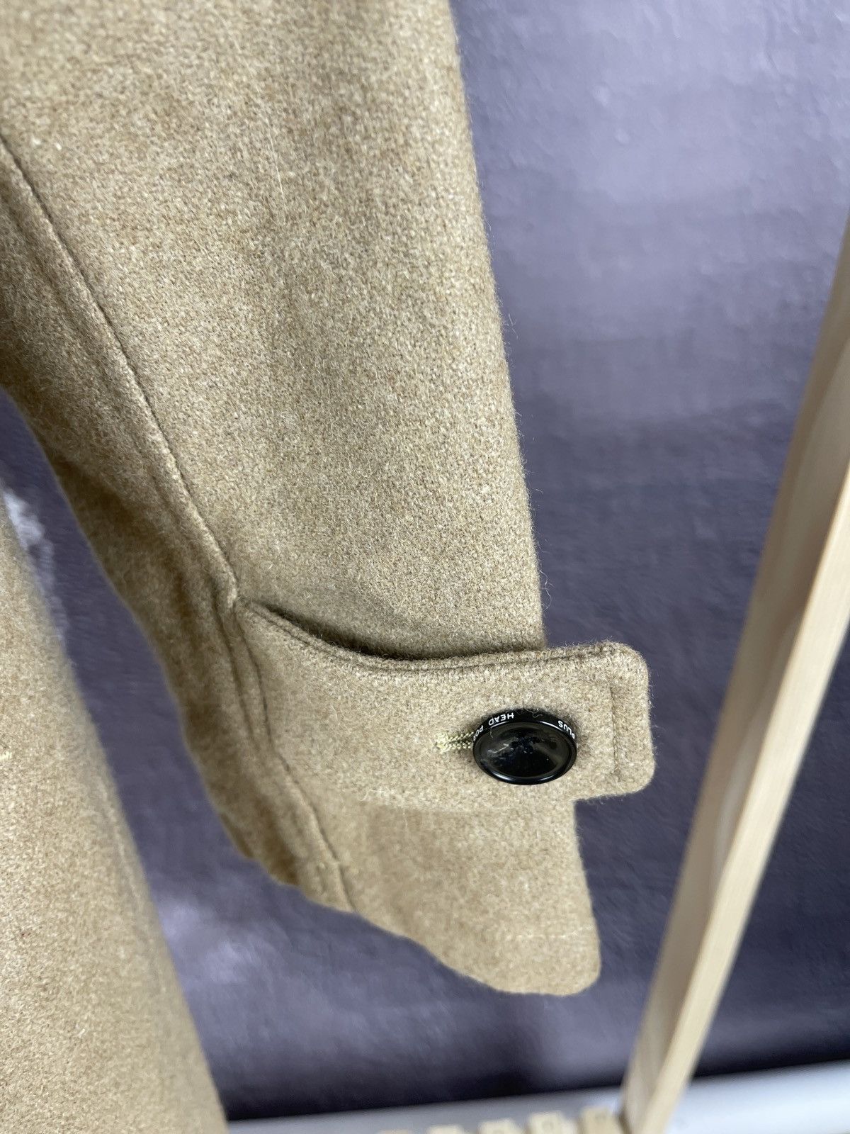 Head Porter Head Porter Plus beige single breasted wool coat size L Size US L / EU 52-54 / 3 - 12 Thumbnail