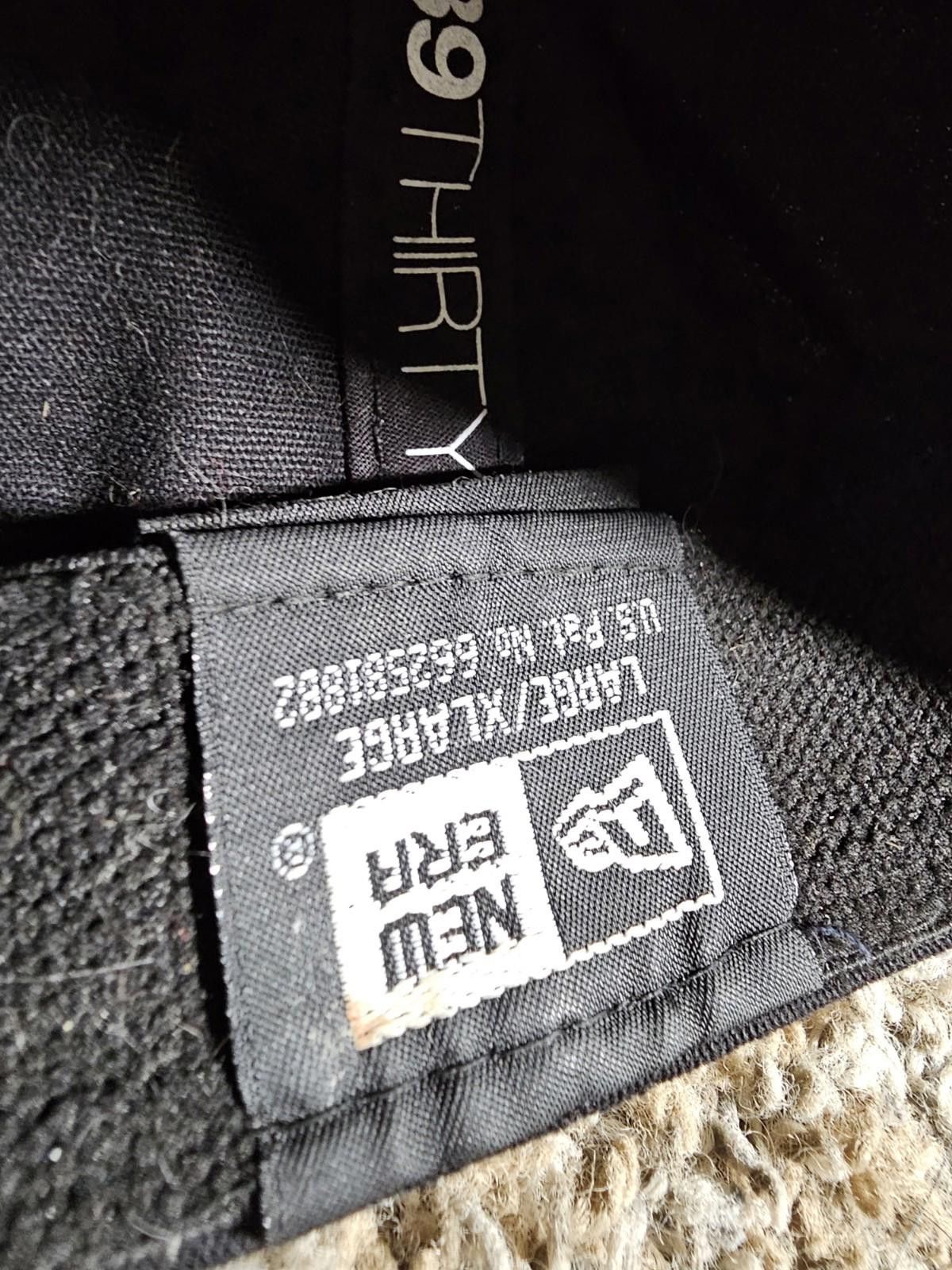 New Era NewEra 39Thirty black on black TREK hat L/XL Size ONE SIZE - 7 Thumbnail