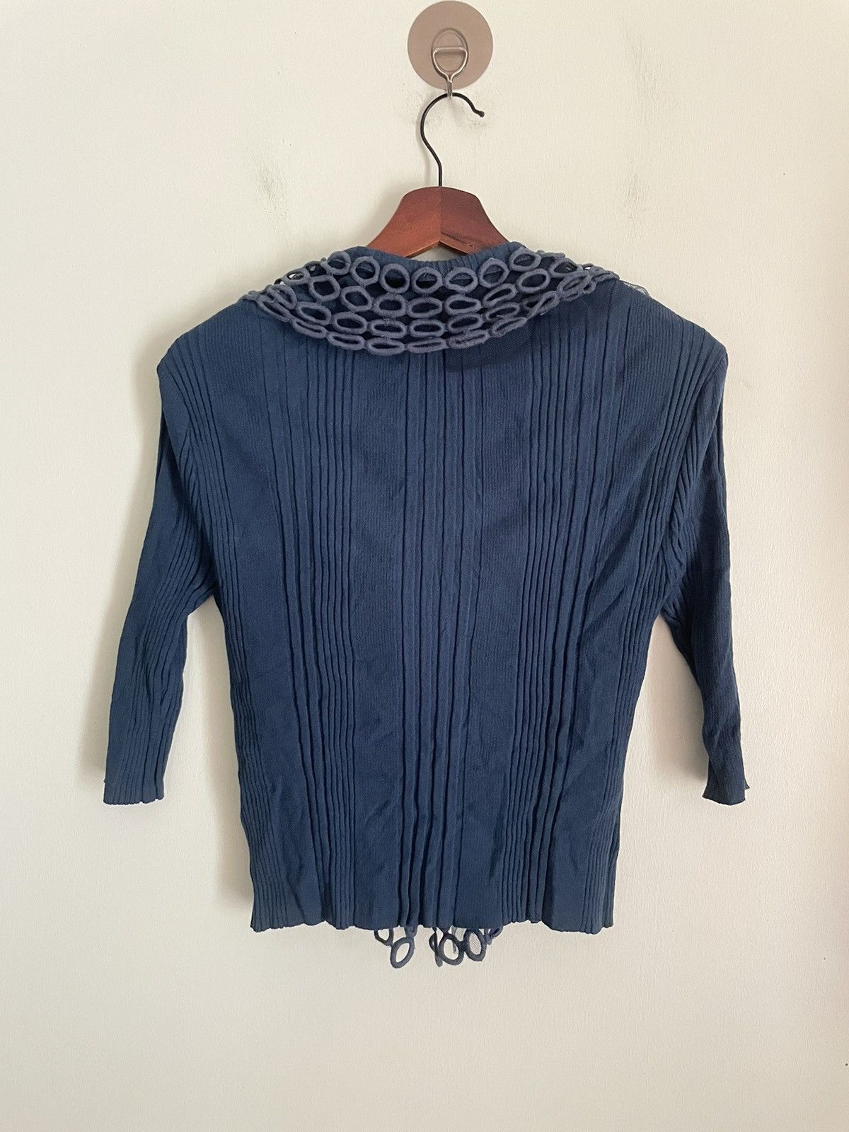 Hiroko Koshino Homme Hiroko BIS Embroidered Blouse Size ONE SIZE - 2 Thumbnail