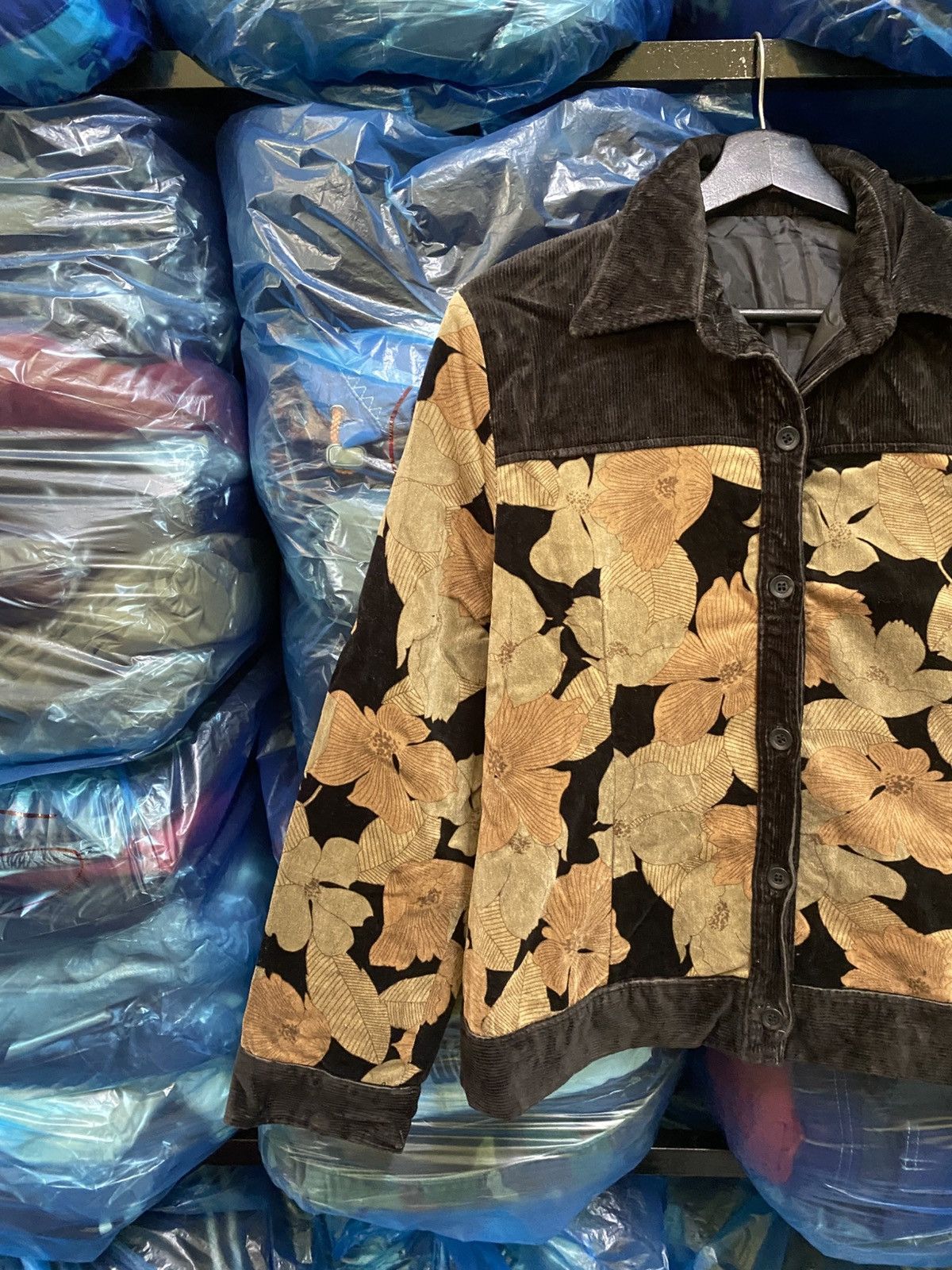 Vintage Vintage Algonrier Floral Corduroy Jacket - Japanese Design Size M / US 6-8 / IT 42-44 - 5 Thumbnail