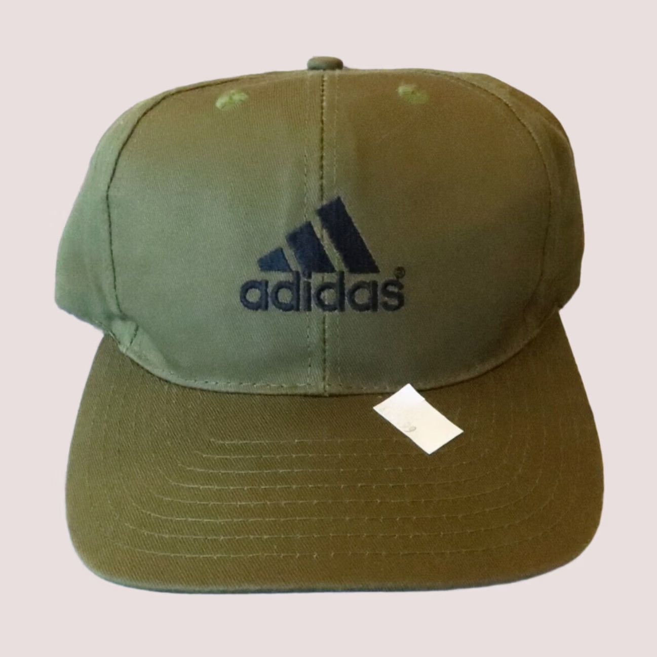 Adidas VINTAGE Adidas Logo Snapback Hat Cap Green Men One Size Adidas Cap Green Deadstock 90s Logo Snapback Hat Men Green Size ONE SIZE - 1 Thumbnail