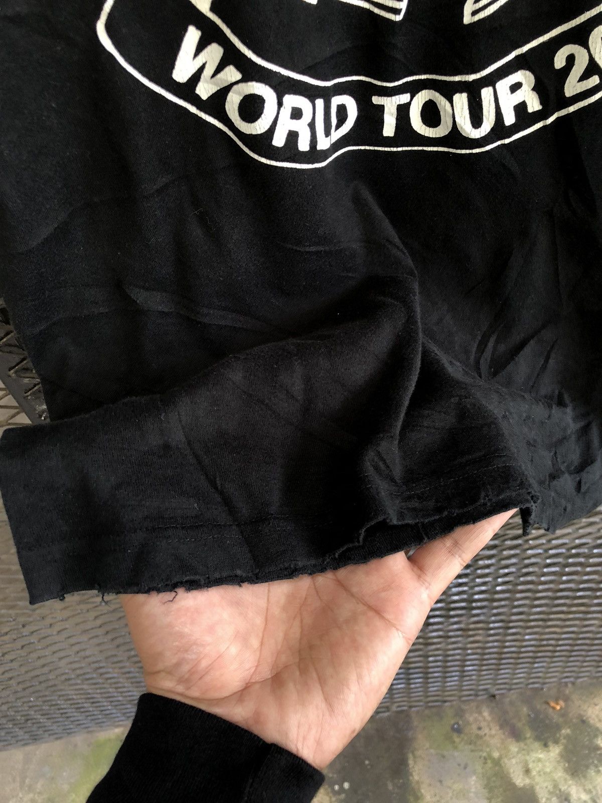 Japanese Brand × Number (N)ine × Vintage VINTAGE NUMBERNINE WORLD TOUR 2005 TEE Size US L / EU 52-54 / 3 - 4 Thumbnail