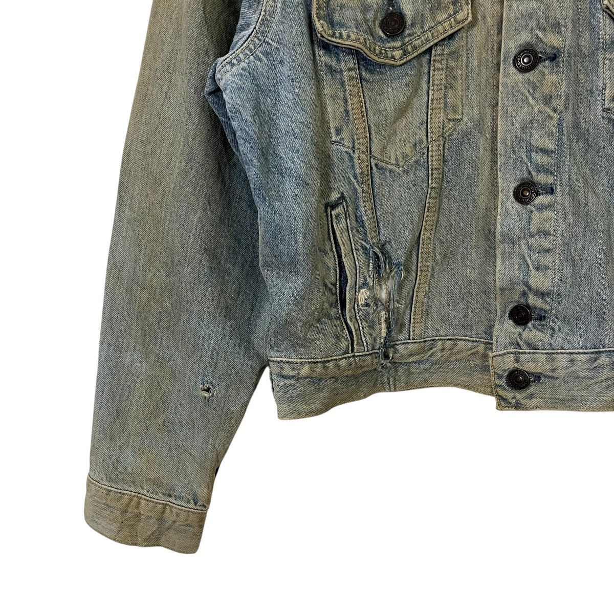 Edwin Vintage 90s Edwin Distressed Denim Jacket Size US M / EU 48-50 / 2 - 5 Thumbnail