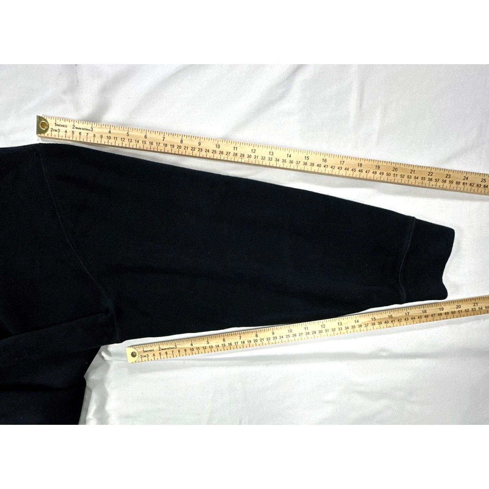 Ralph Lauren VINTAGE Ralph Lauren Polo Men's 3XB 1/4 Zip Sweatshirt Big & Tall Black Cotton Knit Logo Embroidered Pony 1/4 Zip Mens Size US XXL / EU 58 / 5 - 3 Thumbnail