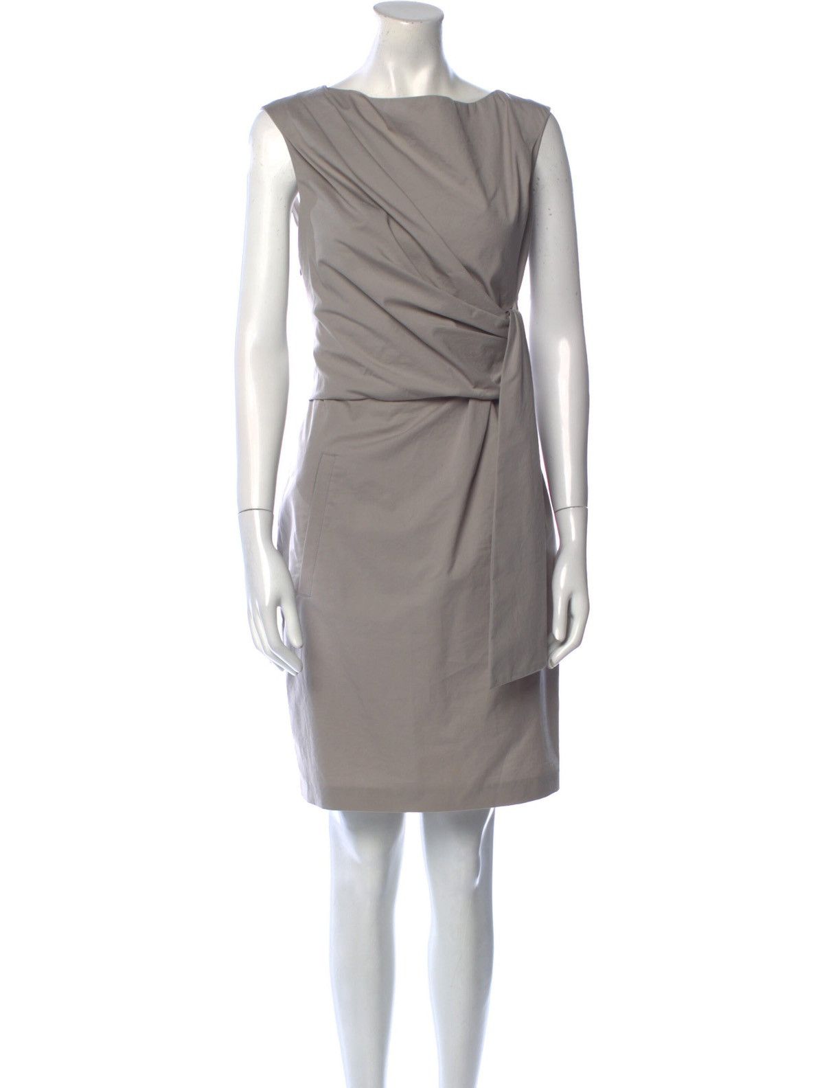 Diane von Furstenberg Straight dress Diane von Furstenberg Grey Size ONE SIZE - 1 Thumbnail