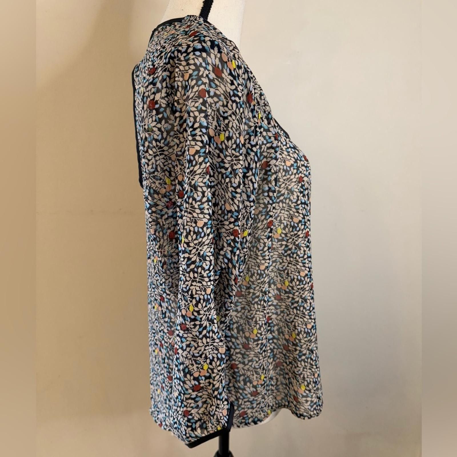Bar III Bar lll ditsy floral top back cutouts SZ XS Size XS / US 0-2 / IT 36-38 - 3 Thumbnail