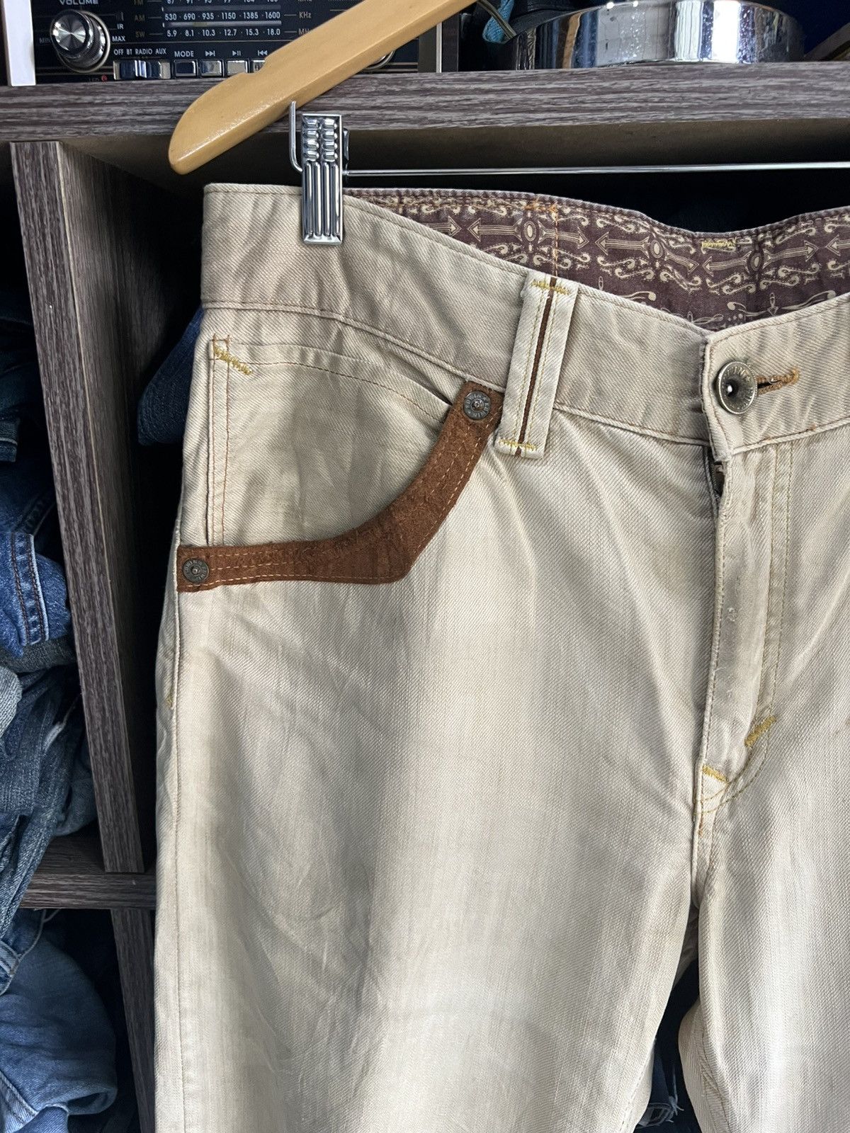 Edwin 🔥Edwin Exclusive Vintage Western Style Distressed Denim Size US 36 / EU 52 - 8 Thumbnail