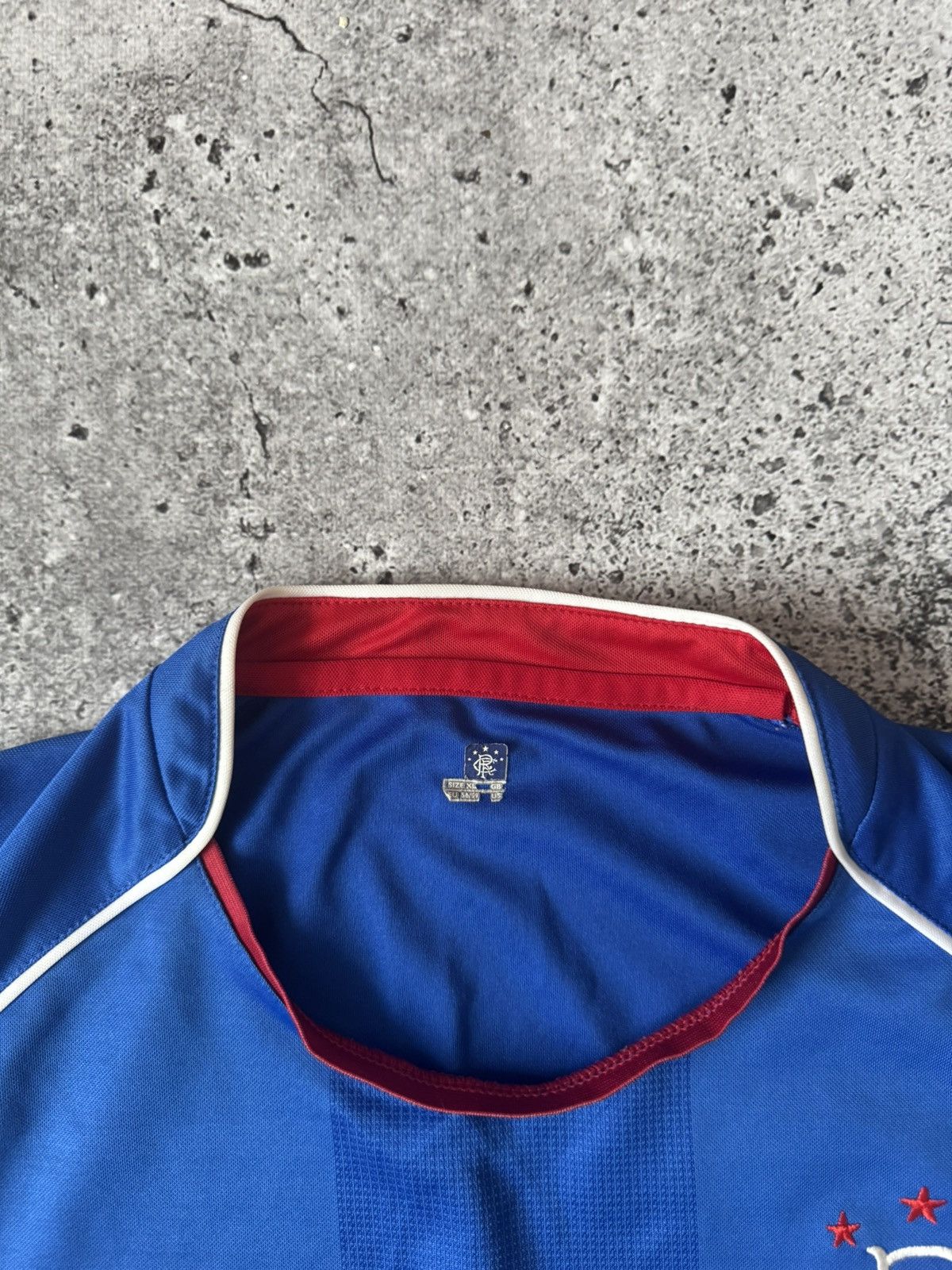 Umbro Rangers Glasgow Umbro Jersey Soccer Home Football 2005-2006 Size US XL / EU 56 / 4 - 6 Thumbnail