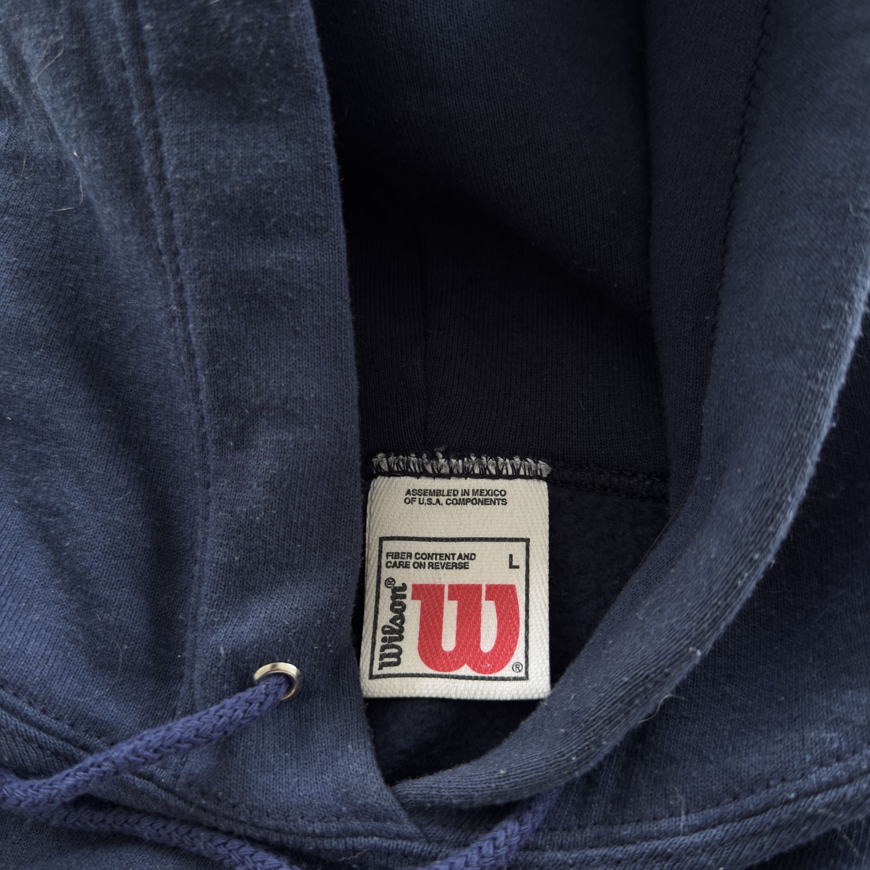 Wilson Vintage Wilson Hoodie Blank Raglan Pullover USA Components Size US L / EU 52-54 / 3 - 5 Thumbnail