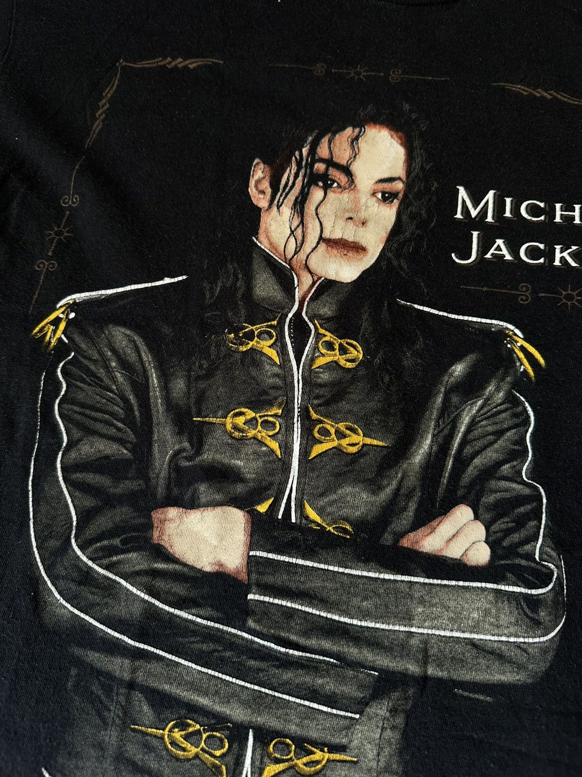 Michael Jackson × Vintage Michael Jackson 1992 Dangerous Tour Tee TRIUMPH Rare Vintage Size US L / EU 52-54 / 3 - 4 Thumbnail